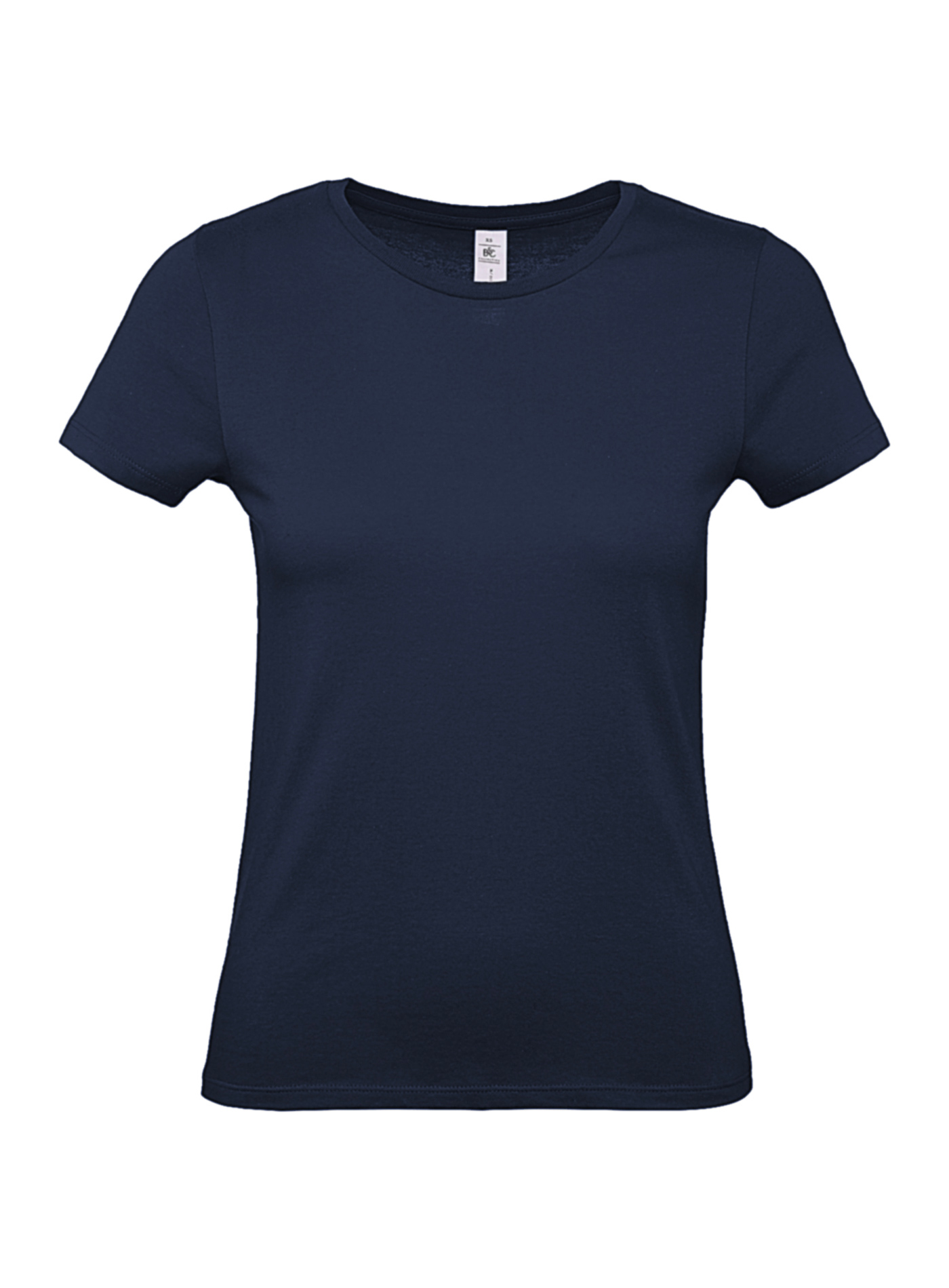 Dámské tričko B&C - Námořní modrá XS