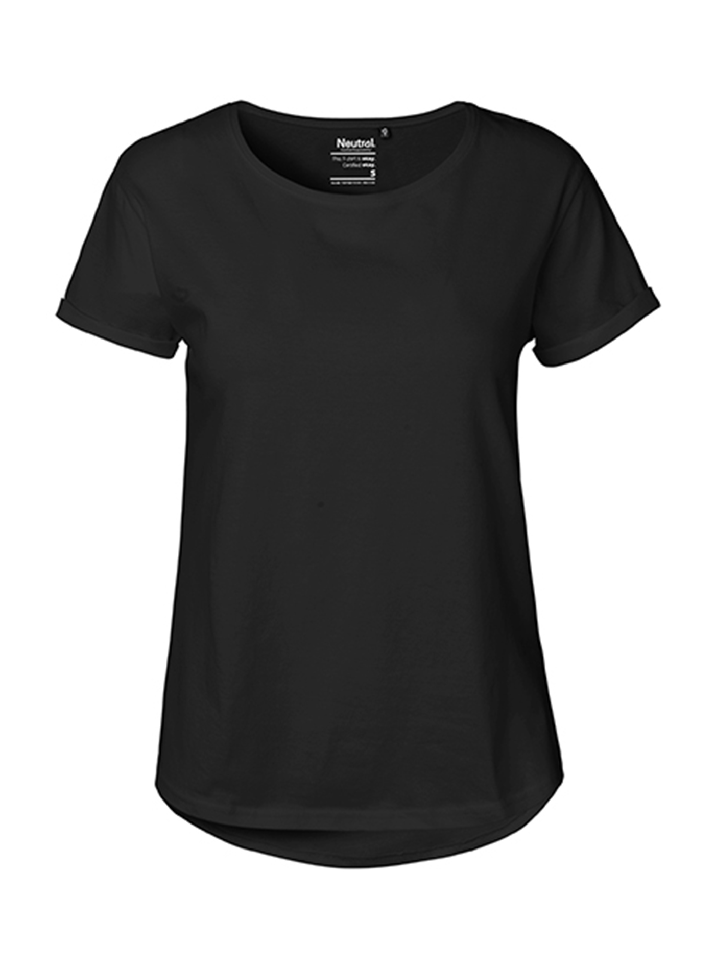 Dámské tričko Neutral Roll-Up - černá XS