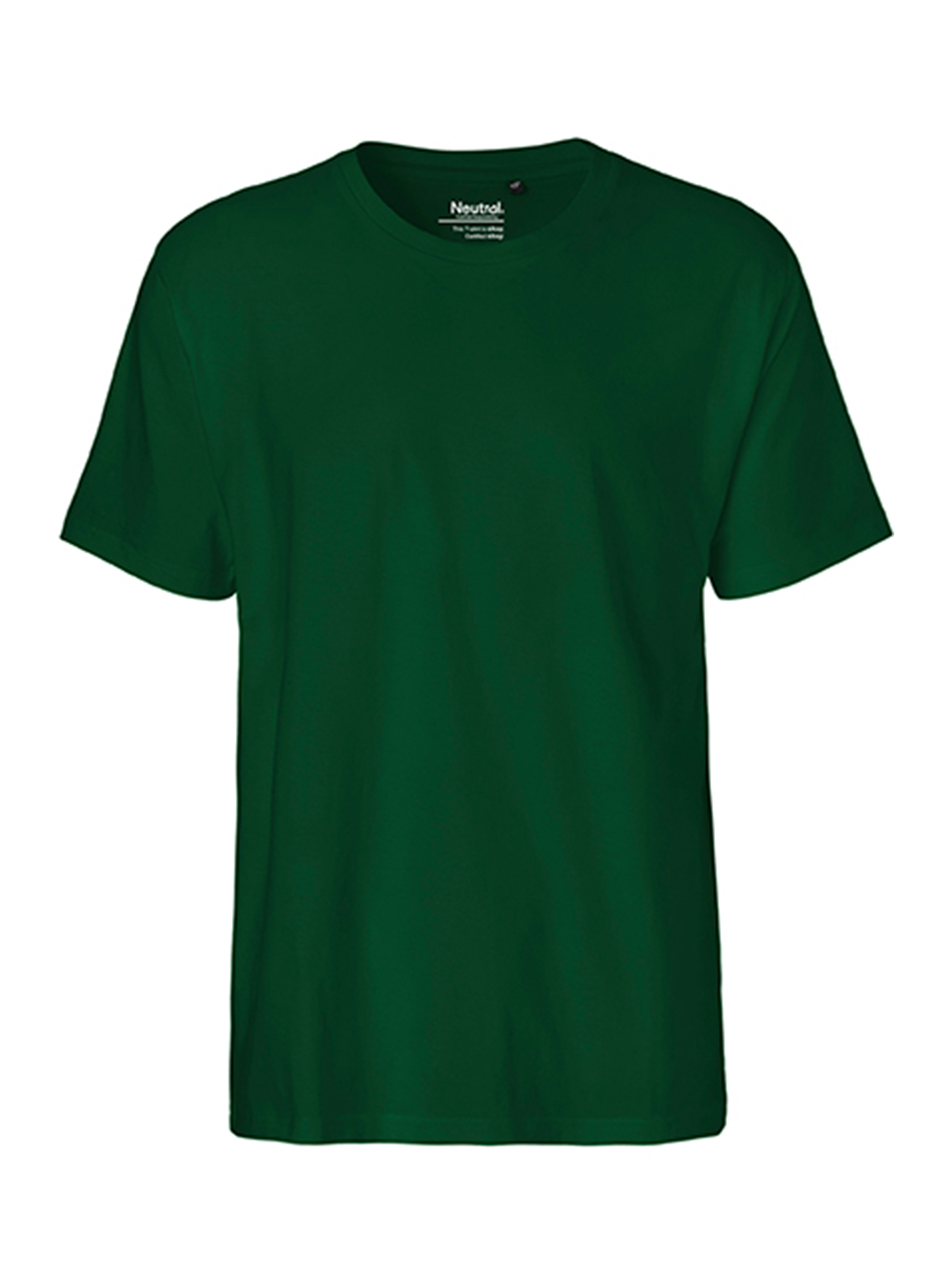 Pánské tričko Neutral Classic - Lahvově zelená XXL