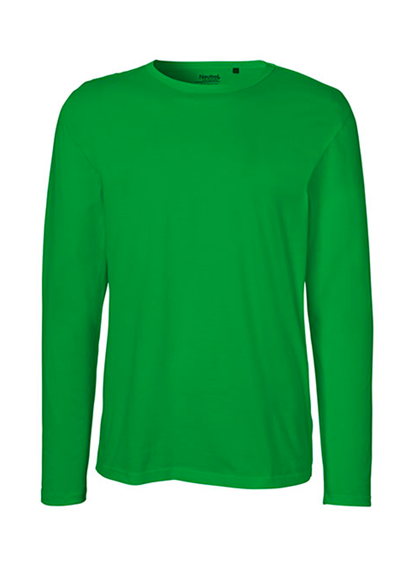 Pánské tričko s dlouhým rukávem Neutral - Zelená M