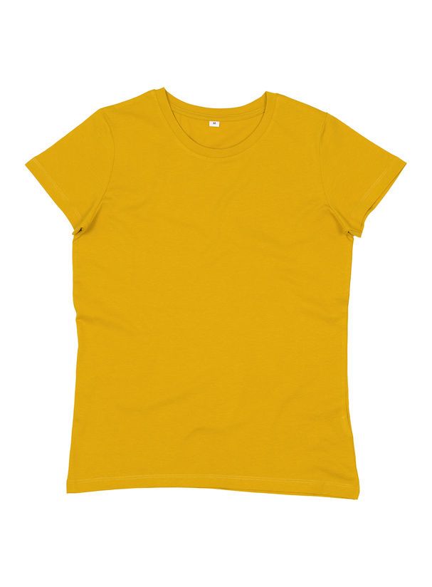 Dámské triko Mantis Essential Organic - Hořčicově žlutá L