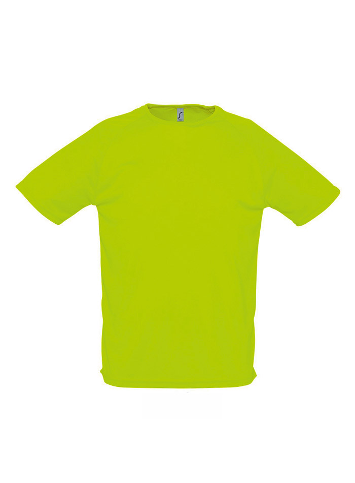 Tričko na sport - Neonová zelená XXL