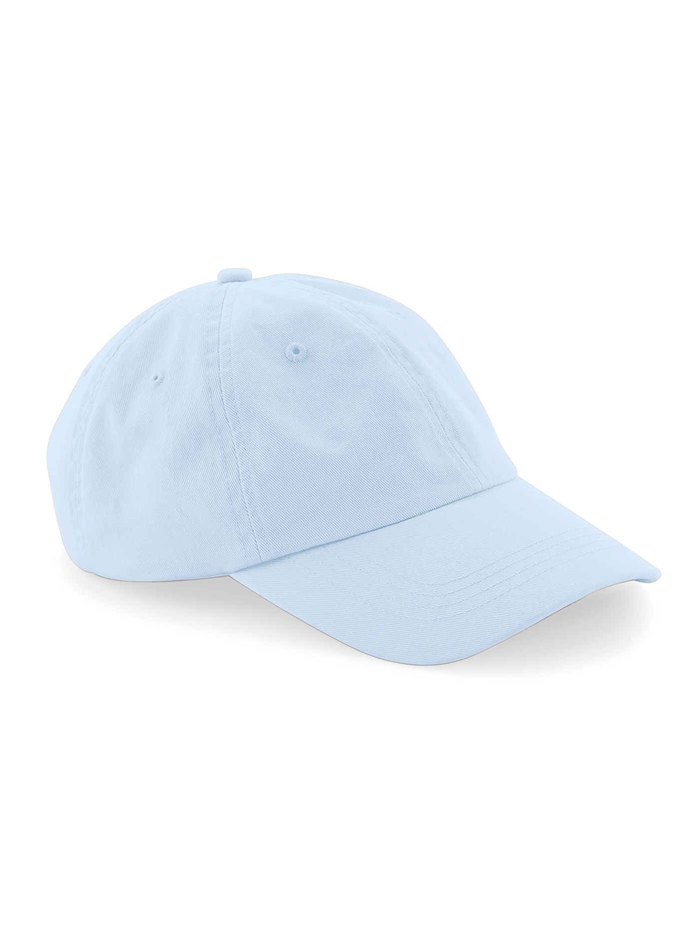 Čepice s nízkým profilem 6 dílná Beechfield - Bledě modrá univerzal