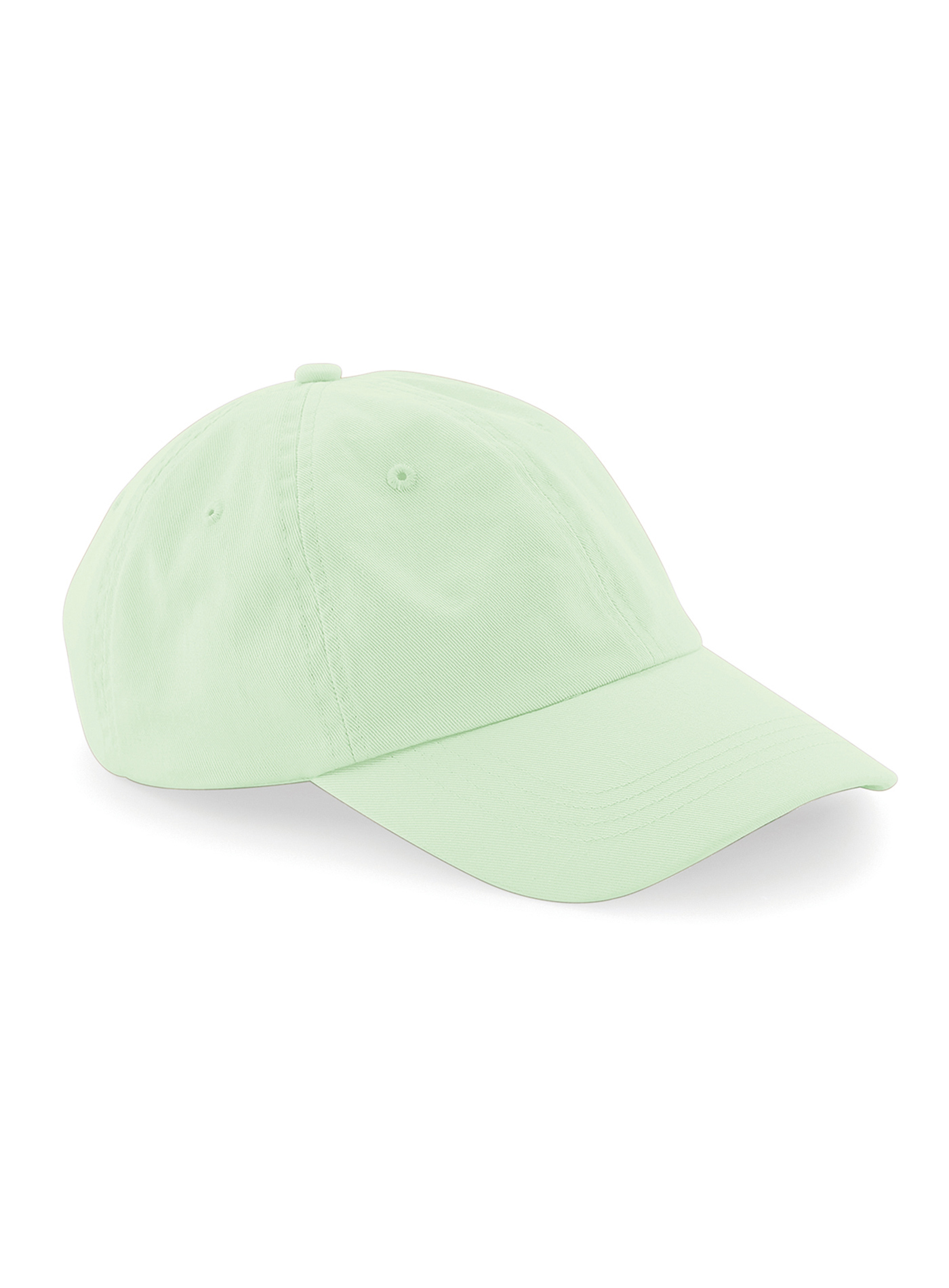 Čepice s nízkým profilem 6 dílná Beechfield - Bledě zelená univerzal
