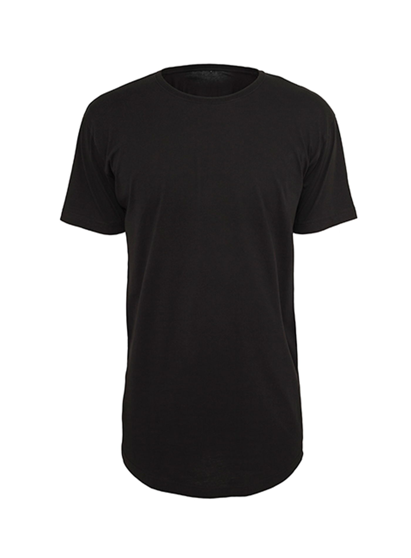 Pánské prodloužené tričko Long Tee - černá 4XL