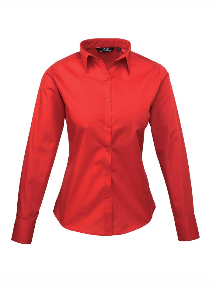 Dámská košile Premier - Červená M