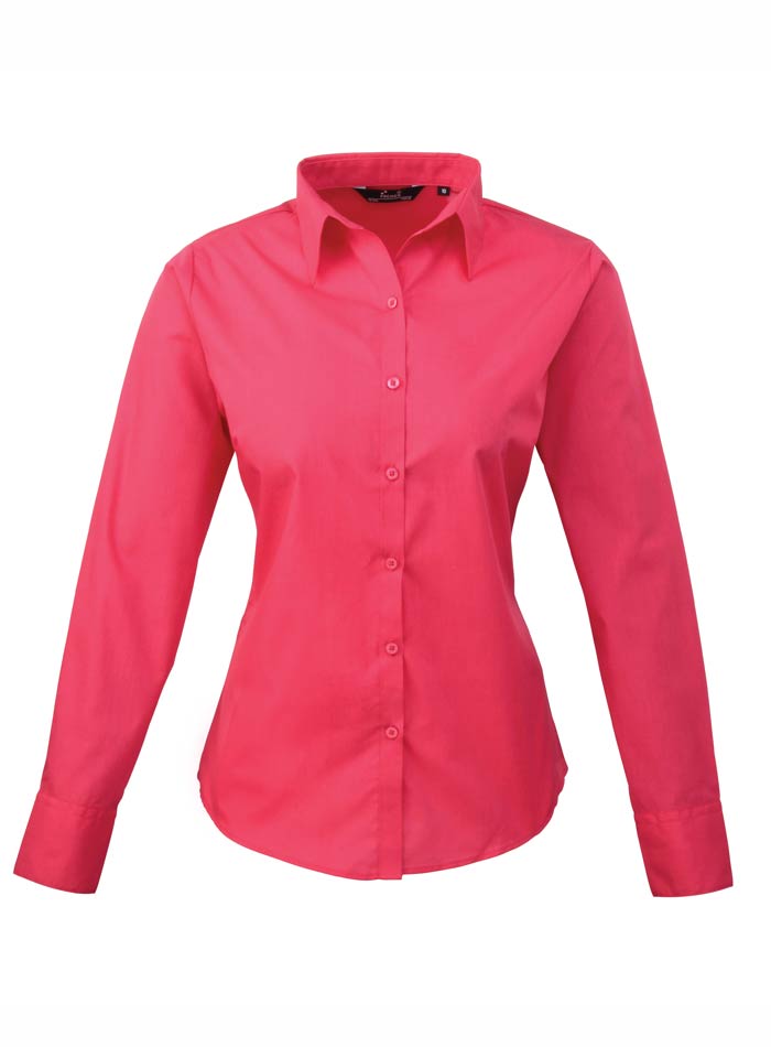Dámská košile Premier - Sytě růžová M