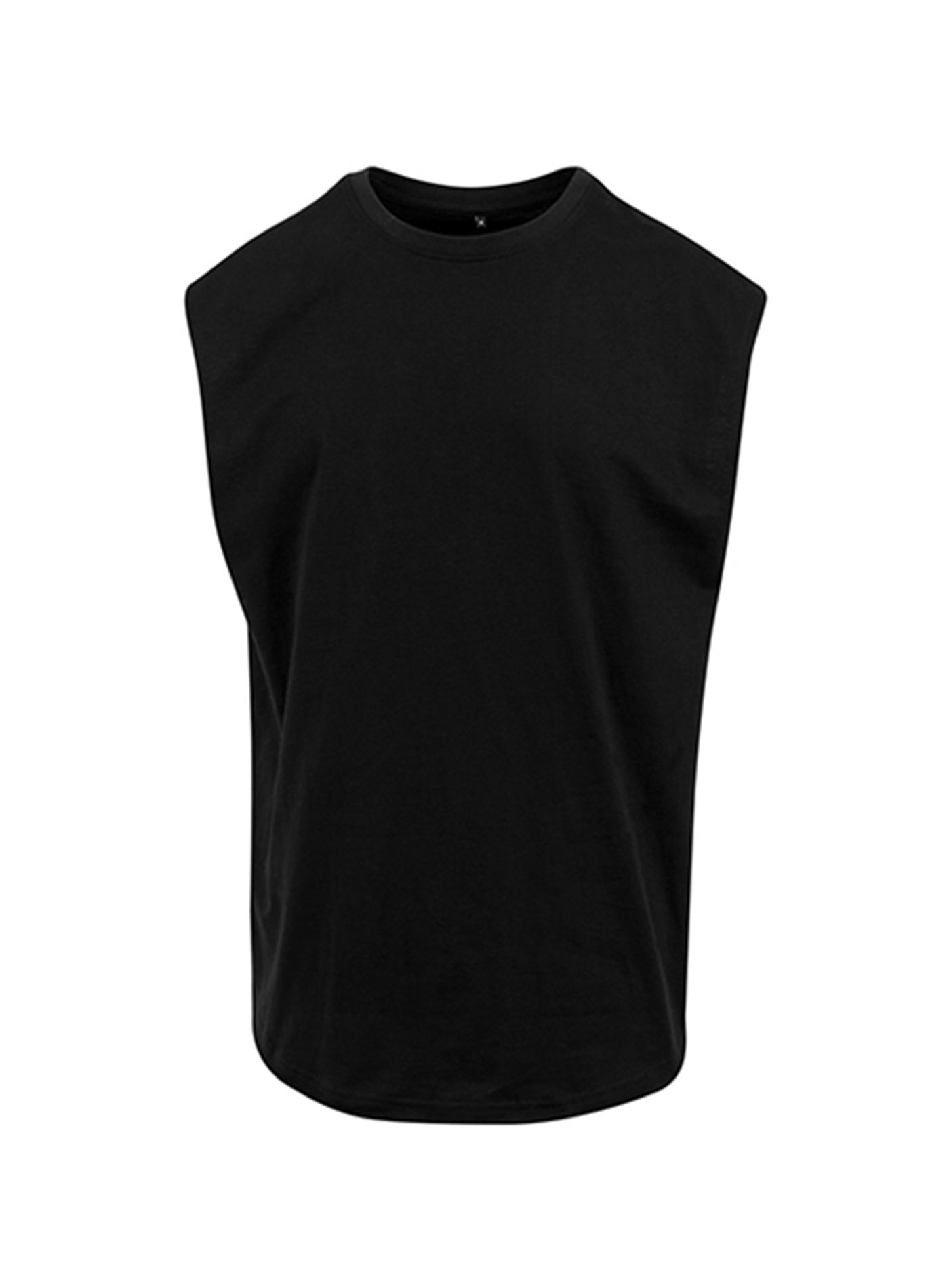 Pánské tričko bez rukávů Built your Brand - černá XL