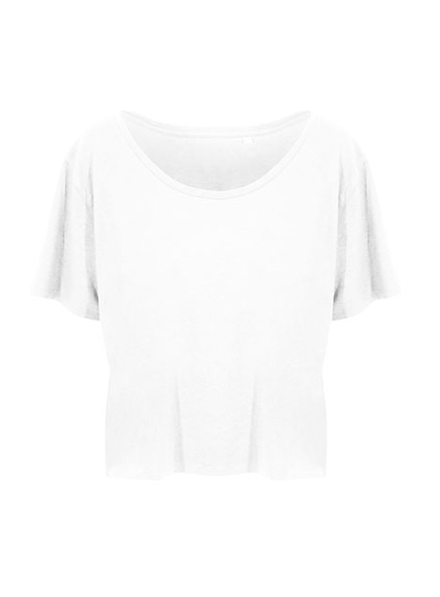 Dámské crop tričko Ecologie DainTree EcoViscose - Bílá XL