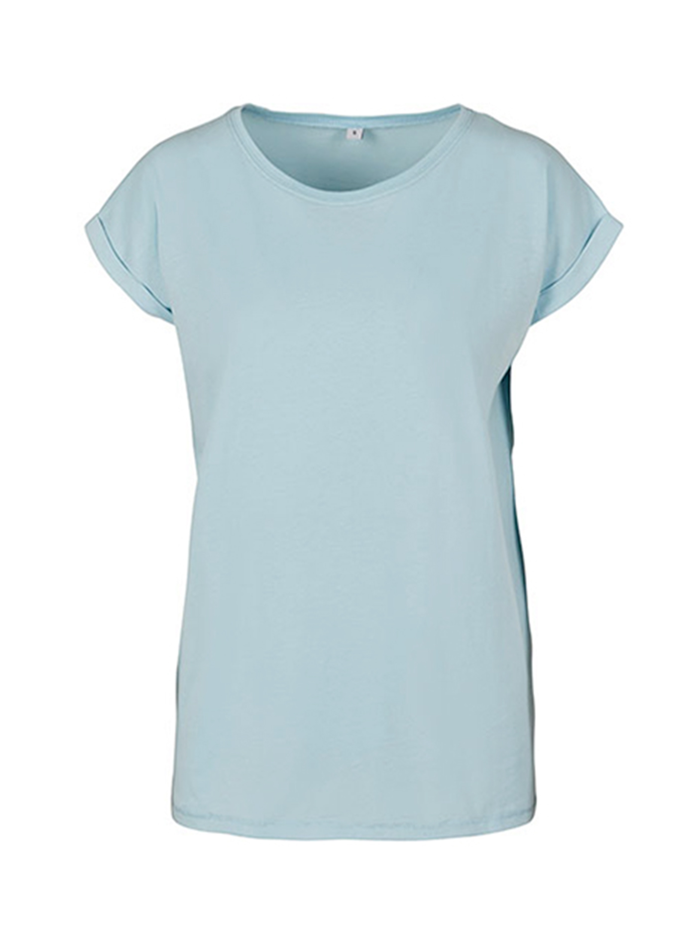 Dámské tričko Built your Brand Extended Shoulder - Blankytně modrá XL