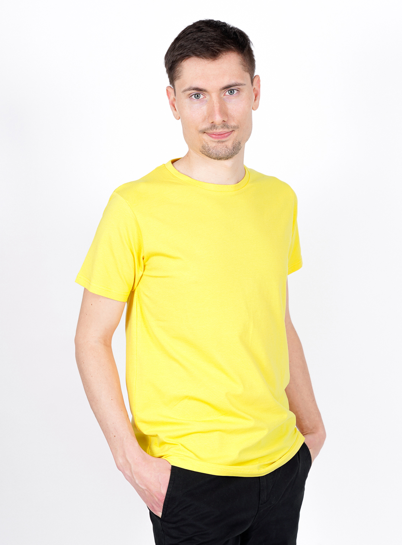 Pánské strečové tričko Skinnifit Feels good