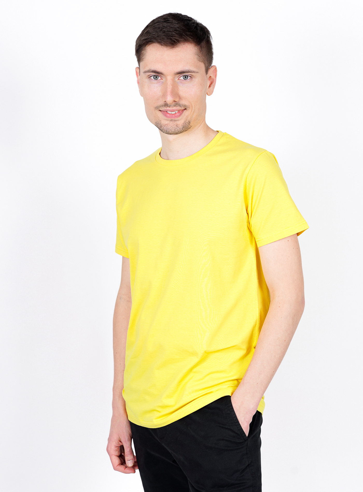 Pánské strečové tričko Skinnifit Feels good