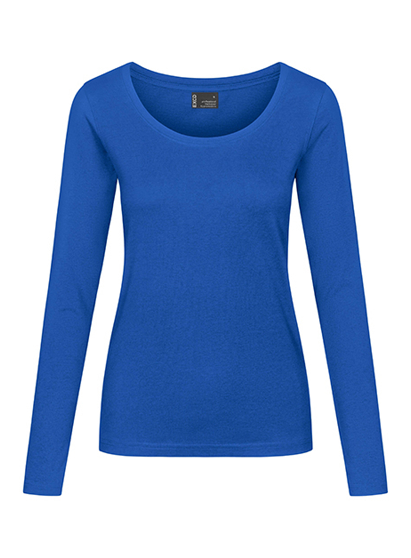 Dámské tričko s dlouhým rukávem Promodoro - Kobaltová modř M