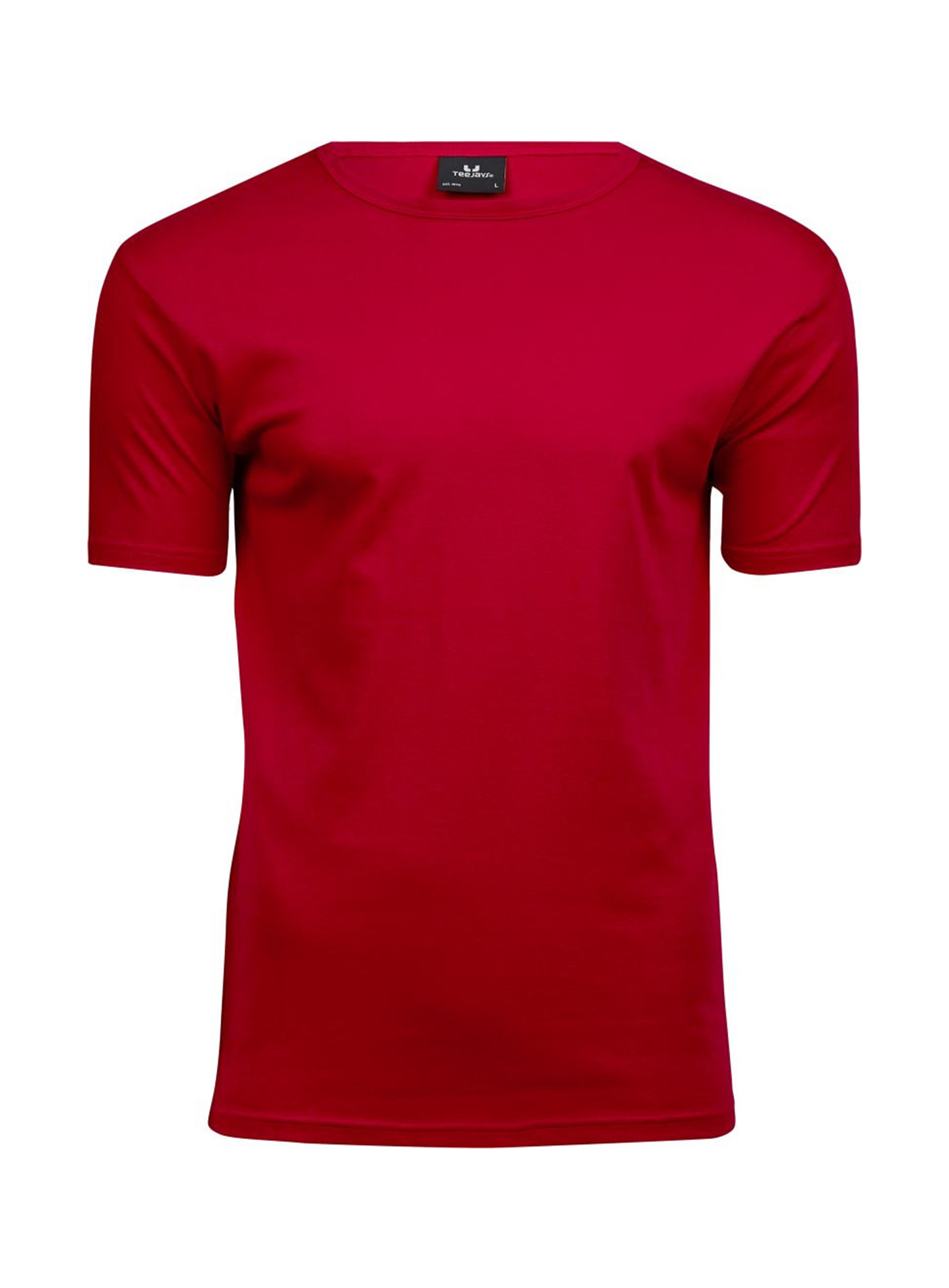 Silné bavlněné tričko Tee Jays Interlock - Červená XXL