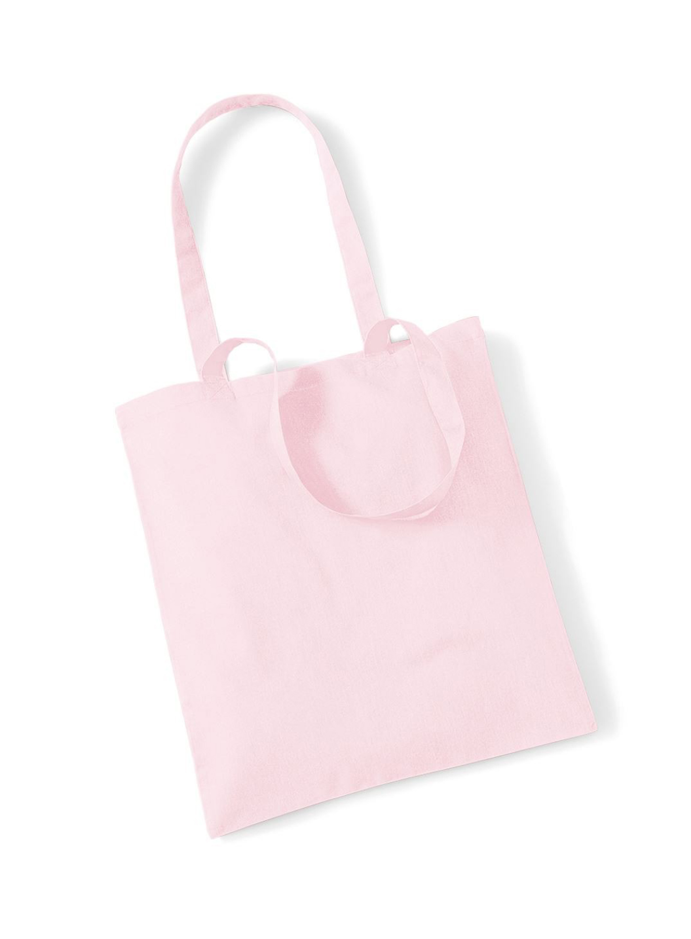 Plátěná taška - Bledě růžová univerzal