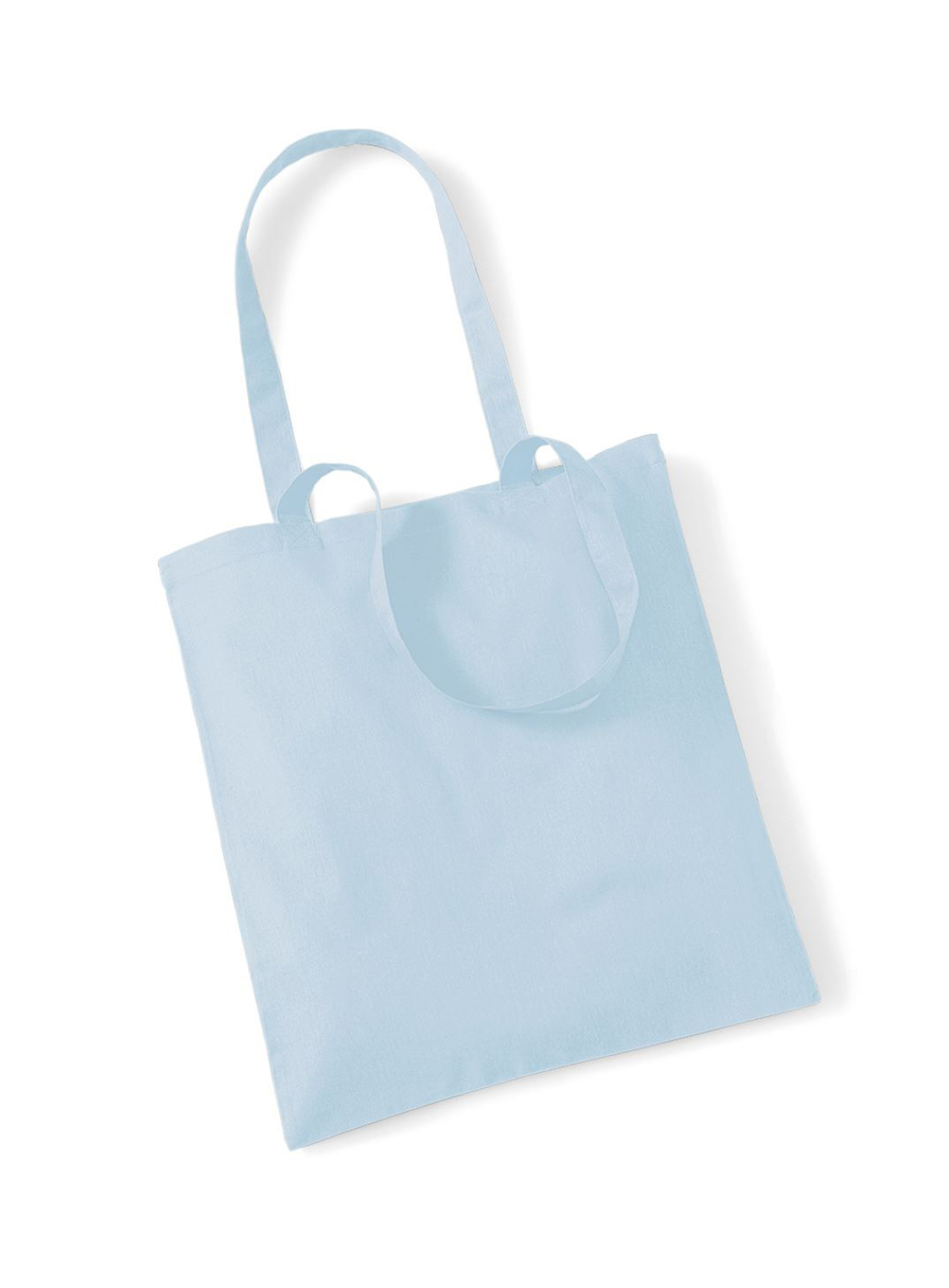 Plátěná taška - Bledě modrá univerzal