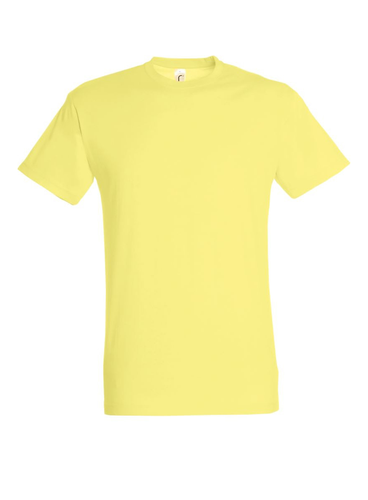 Pánské tričko SOL'S Regent - Světle žlutá XL