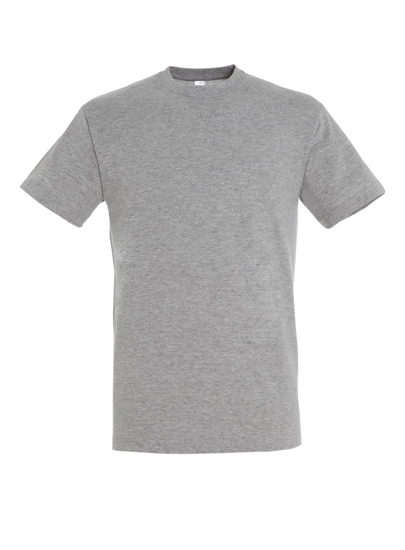 Pánské tričko SOL'S Regent - Světle šedý melír M