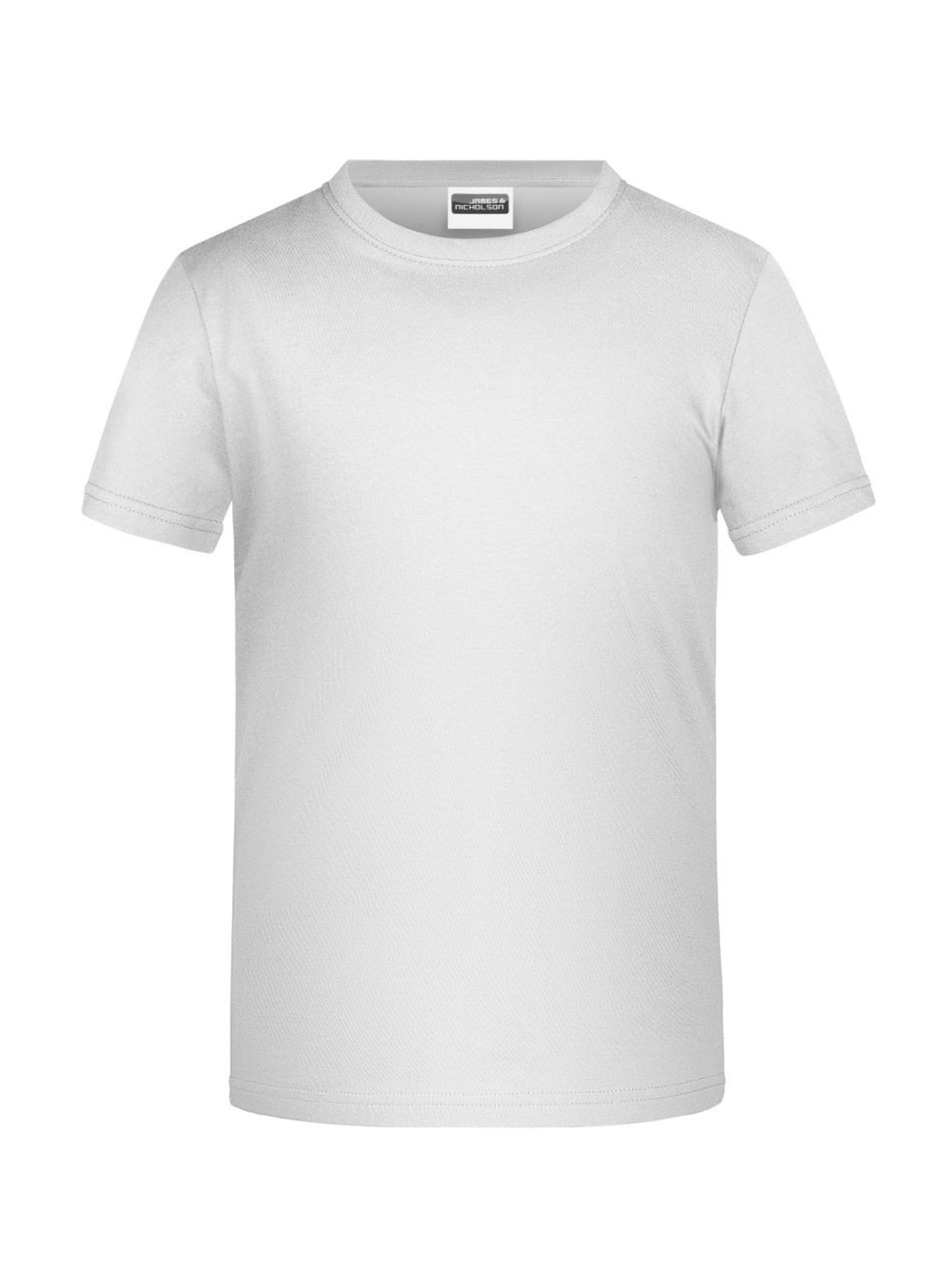 Chlapecké tričko James & Nicholson - Bílá XS