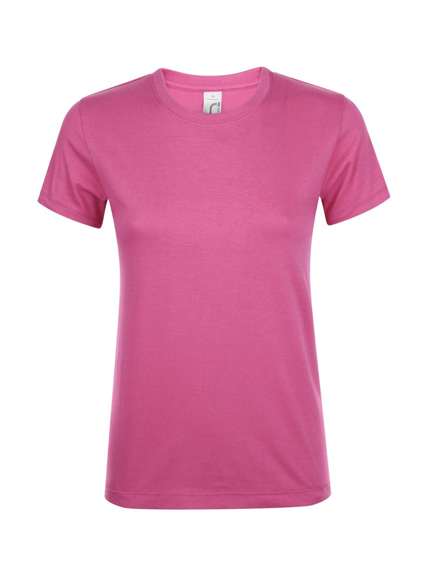 Dámské tričko SOL'S Regent - Zářivě růžová M