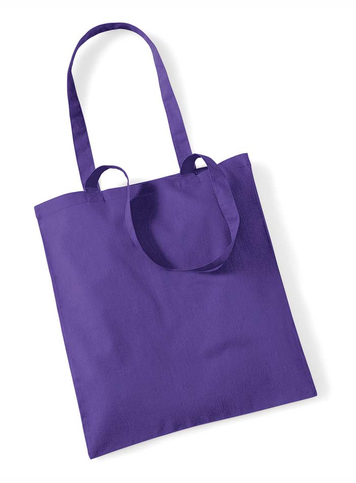 Plátěná taška - fialová univerzal