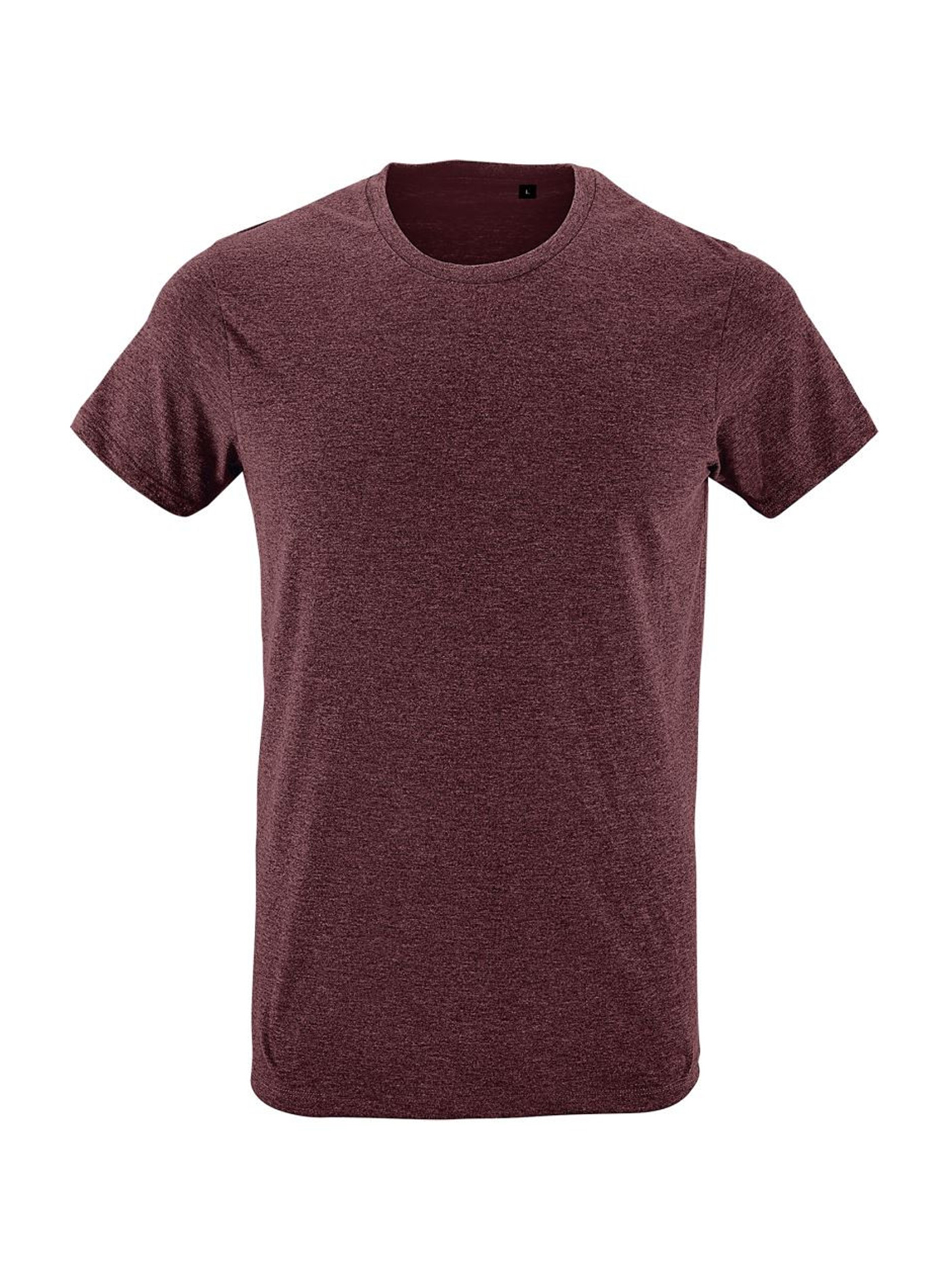 Pánské tričko Regen Fit - Červenohnědá žíhaná XS