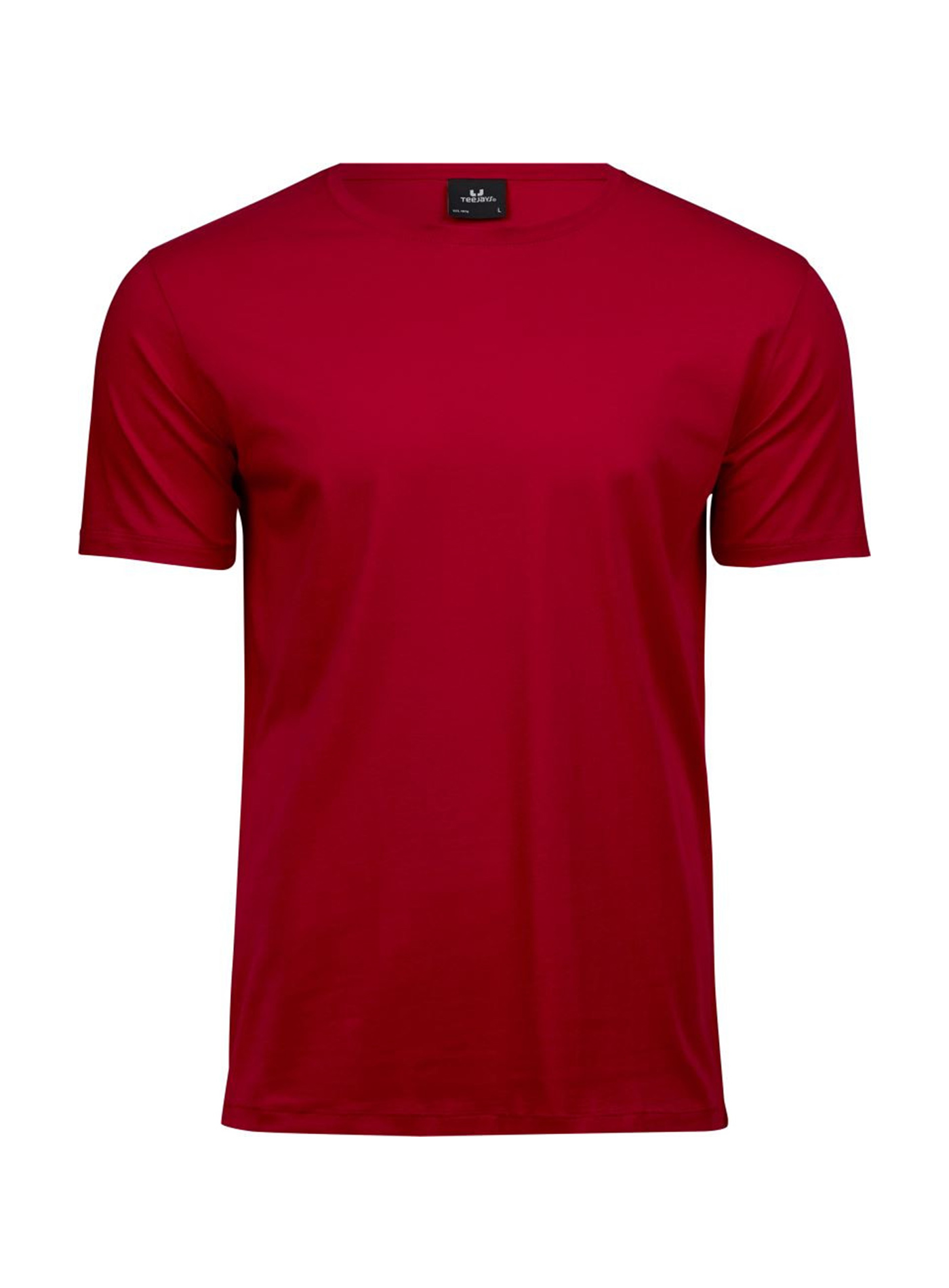 Pánské tričko Tee Jays Luxury - Červená 3XL