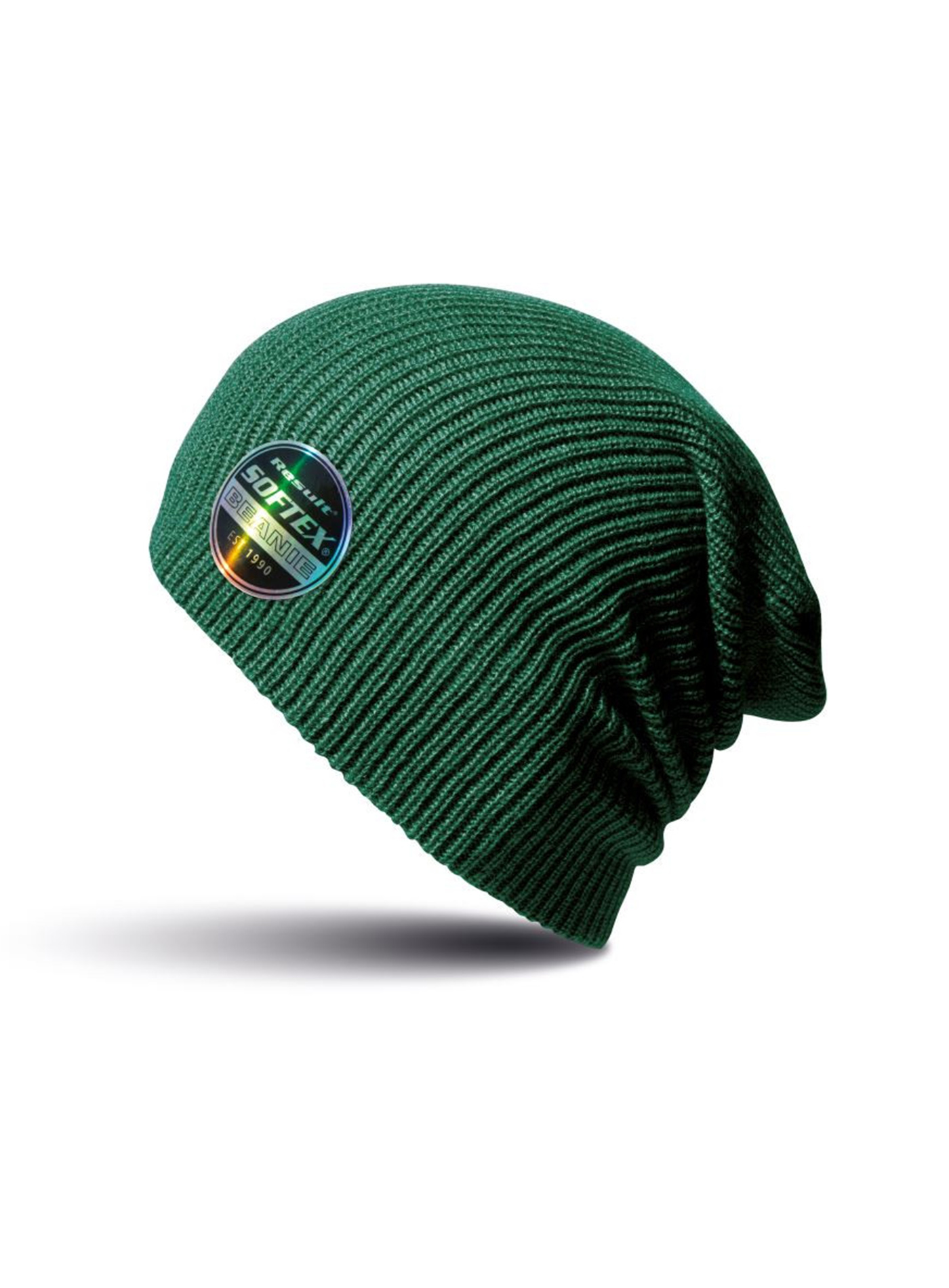 Čepice Result headwear softex beanie - Lahvově zelená univerzal
