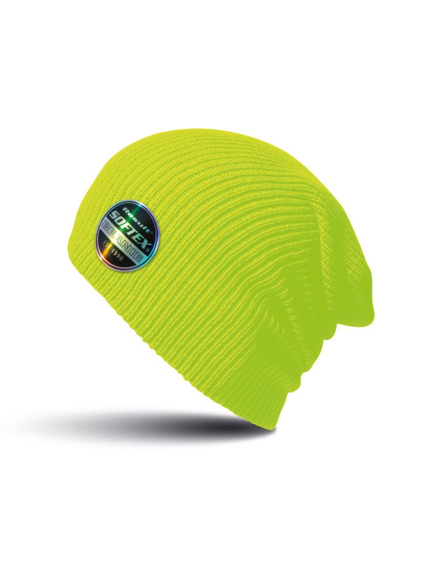 Čepice Result headwear softex beanie - Zářivá žlutá univerzal
