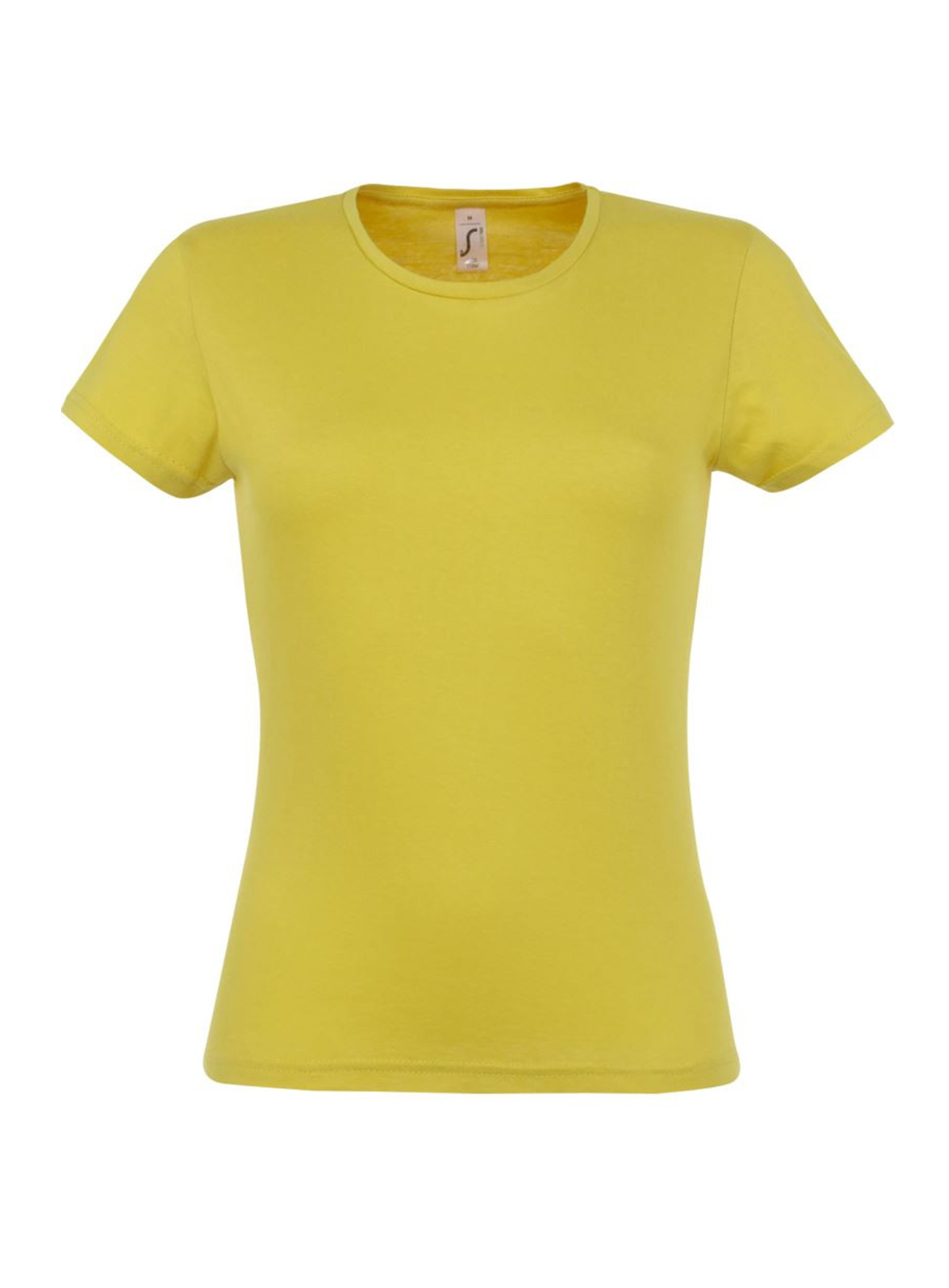 Dámské tričko SOL'S Miss - žlutá M