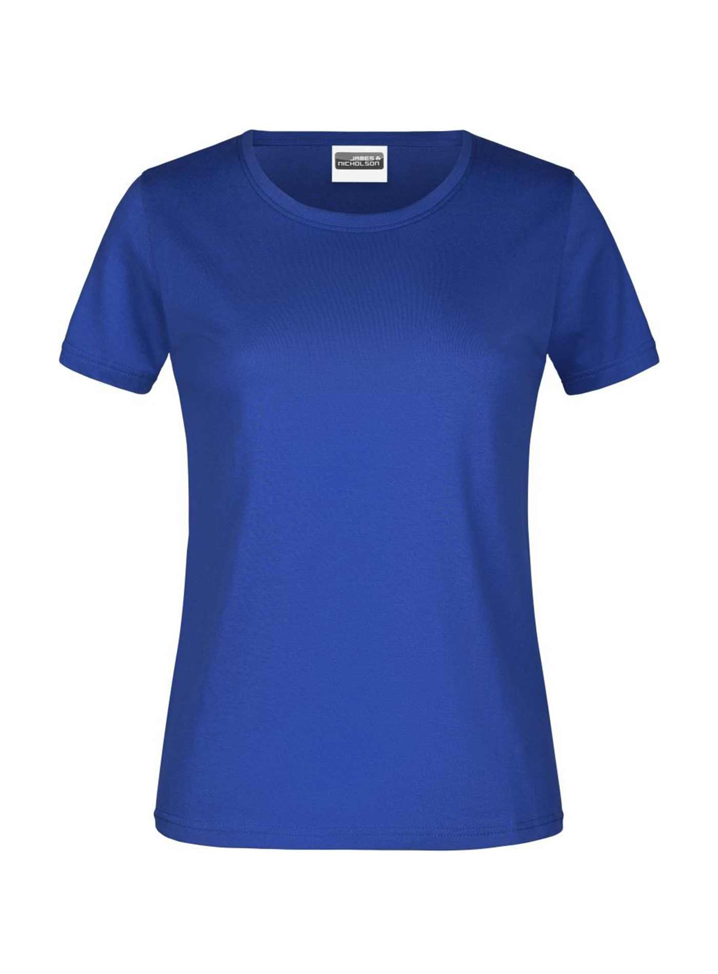 Dámské tričko James & Nicholson basic - Královská modrá L