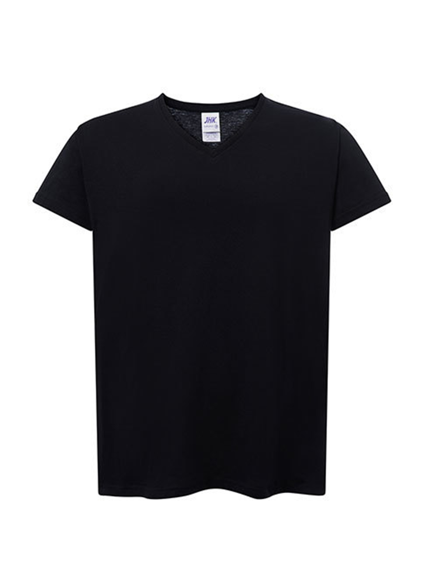 Dámské tričko JHK Curves V-Neck - Černá XL