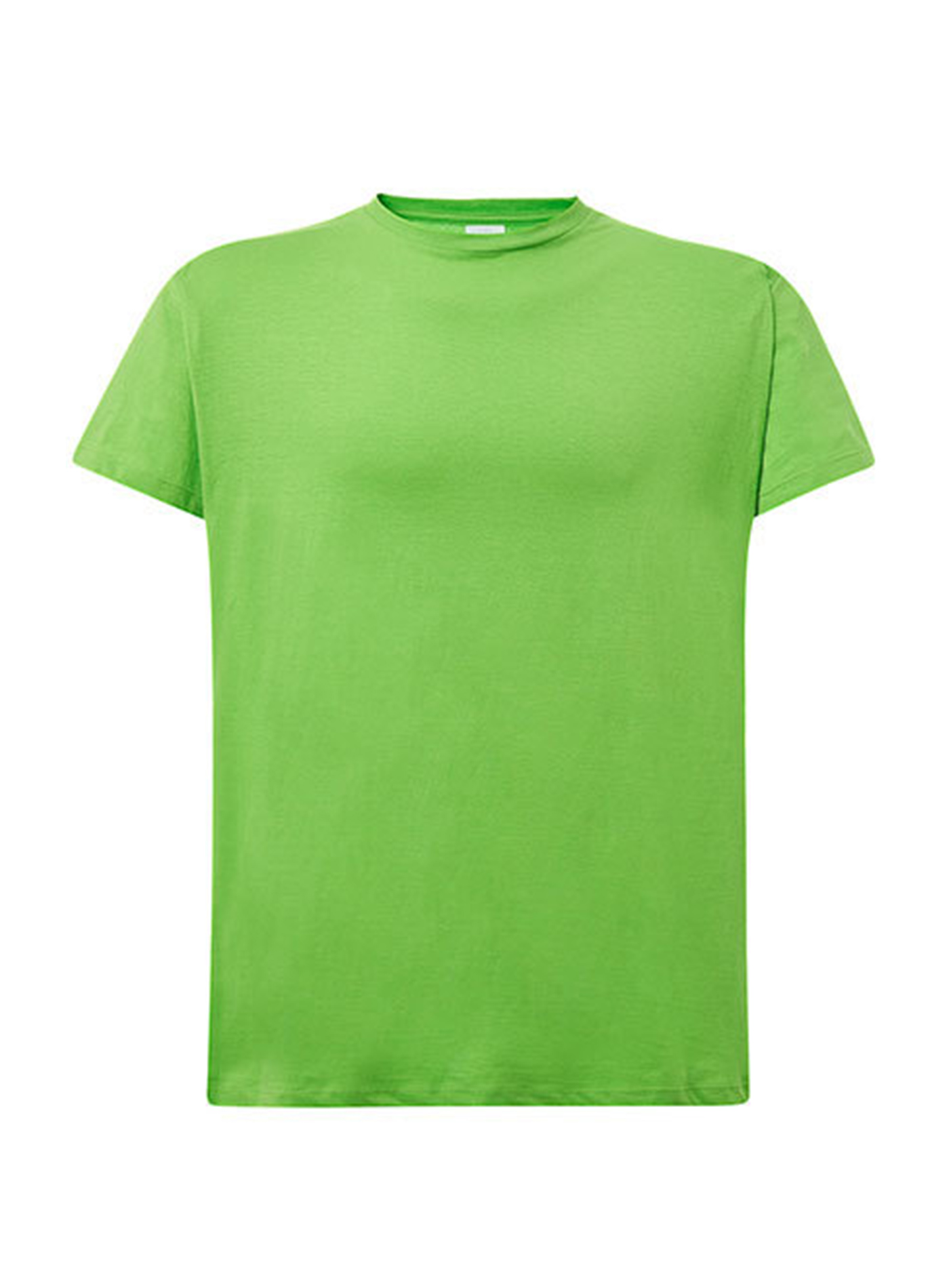Dámské tričko JHK Curves - Limetkově zelená XL
