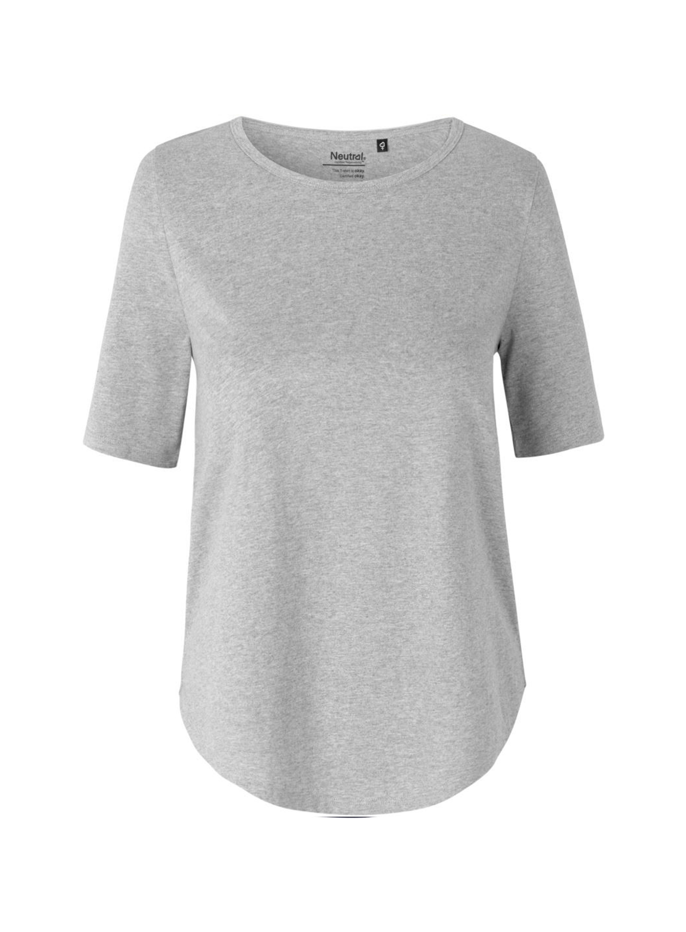 Dámské tričko Neutral - Šedý melír XL