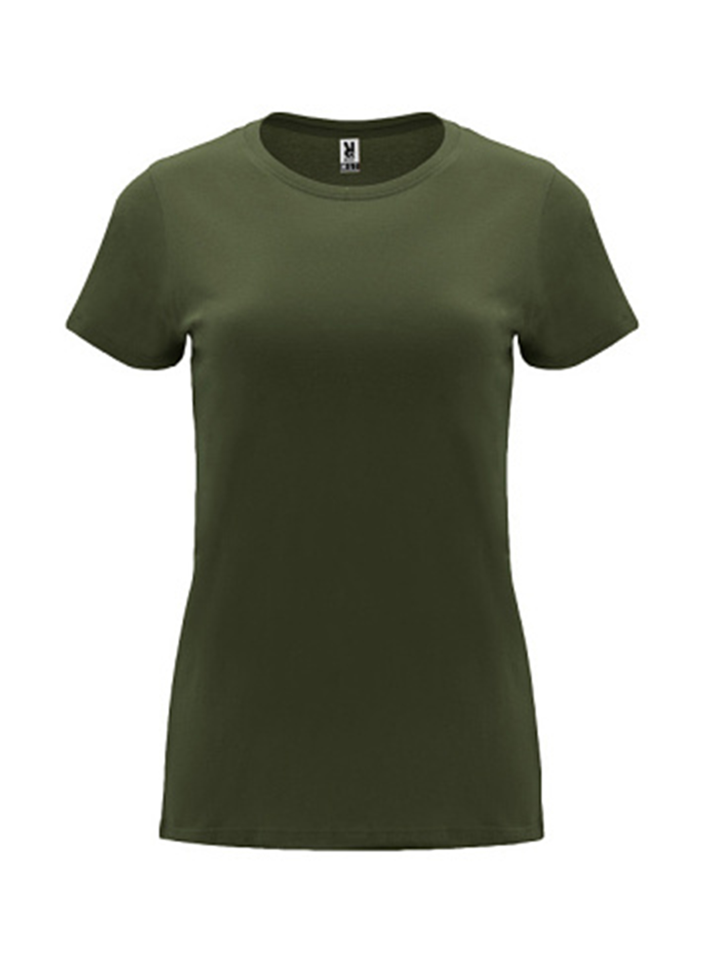 Dámské tričko Roly Capri - Olivově zelená XL