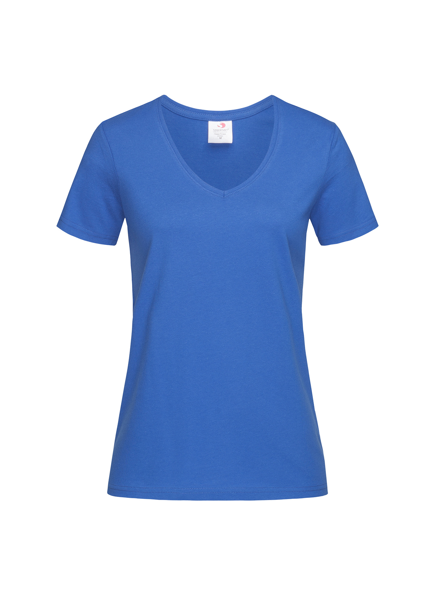 Dámské tričko s V-výstřihem Stedman - Královská modrá XL