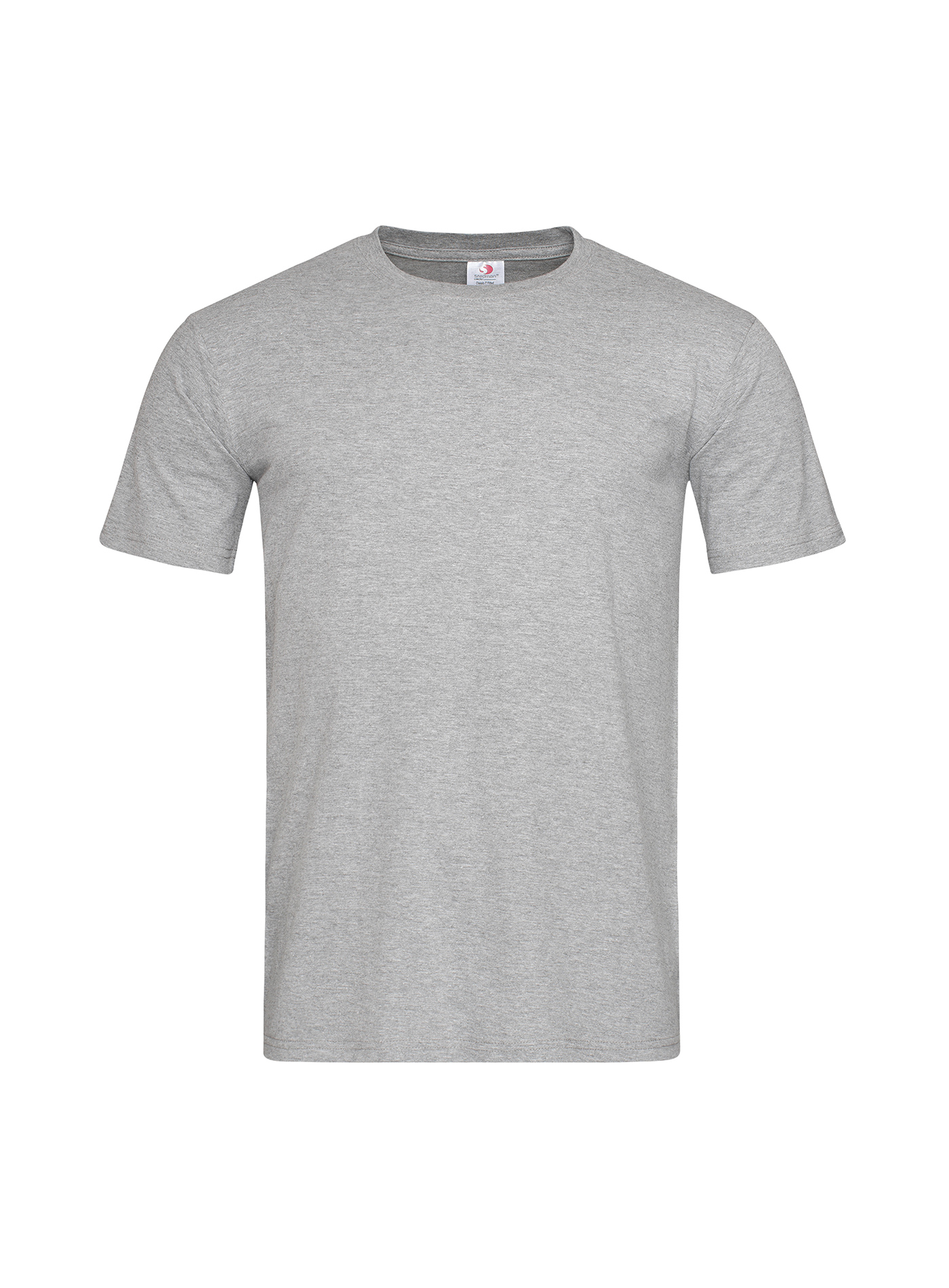 Pánské tričko Stedman Fitted - šedý melír L