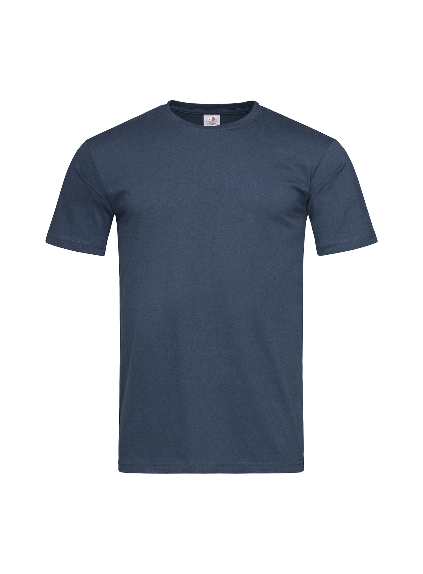 Pánské tričko Stedman Fitted - Námořnická modrá S