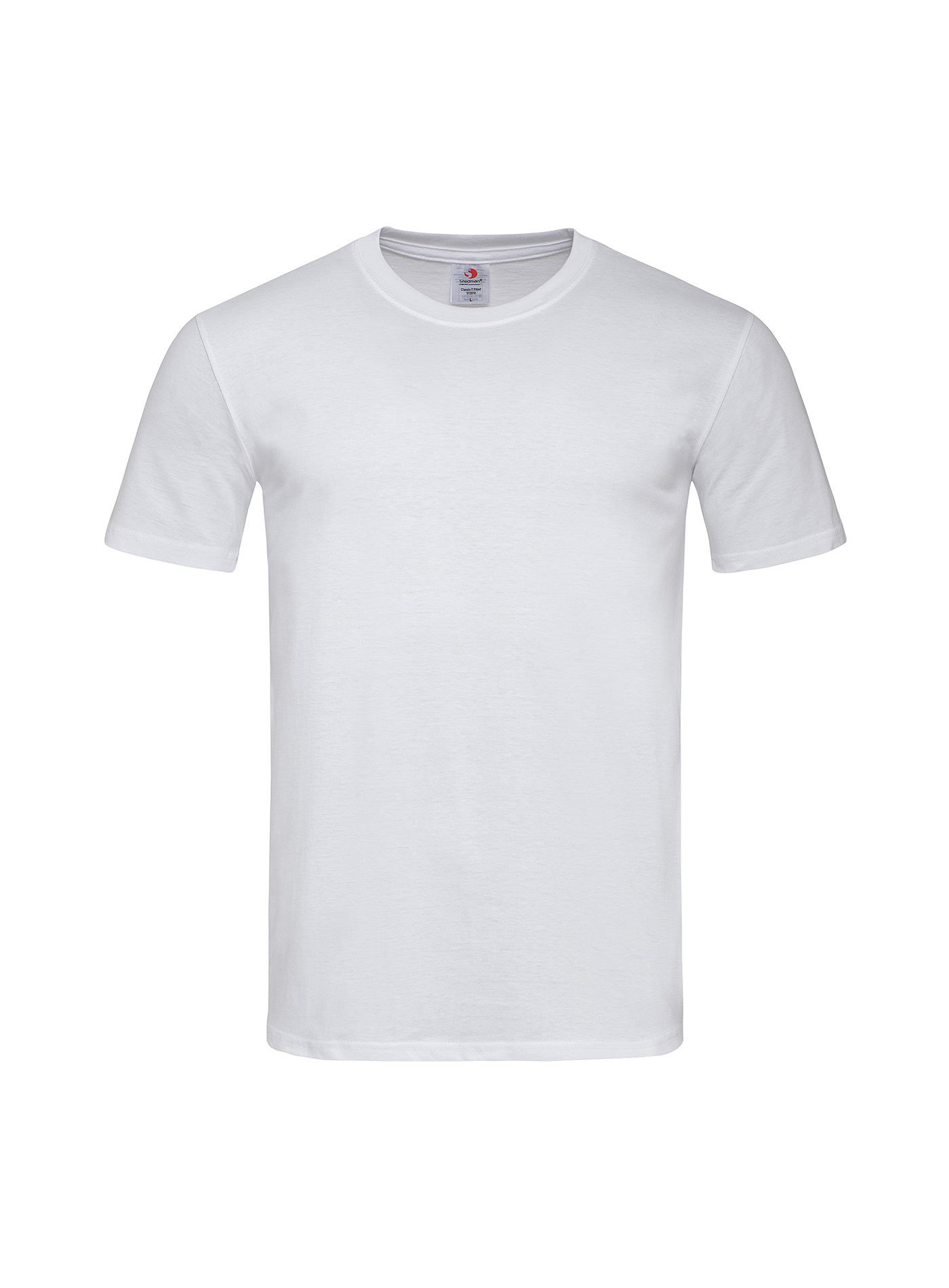 Pánské tričko Stedman Fitted - Bílá XXL