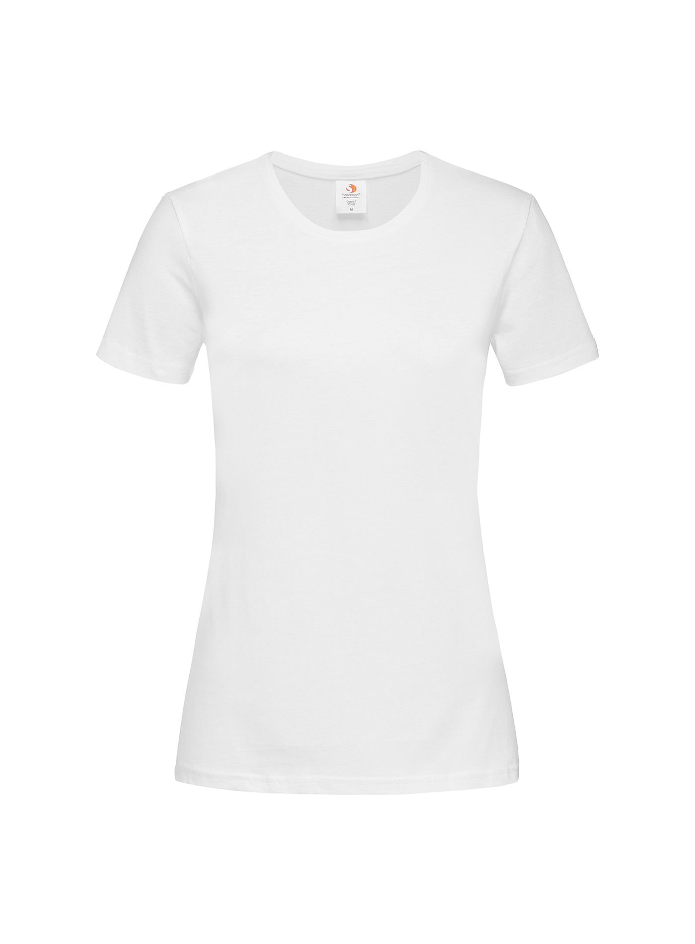 Dámské tričko Stedman Fitted - Bílá 3XL