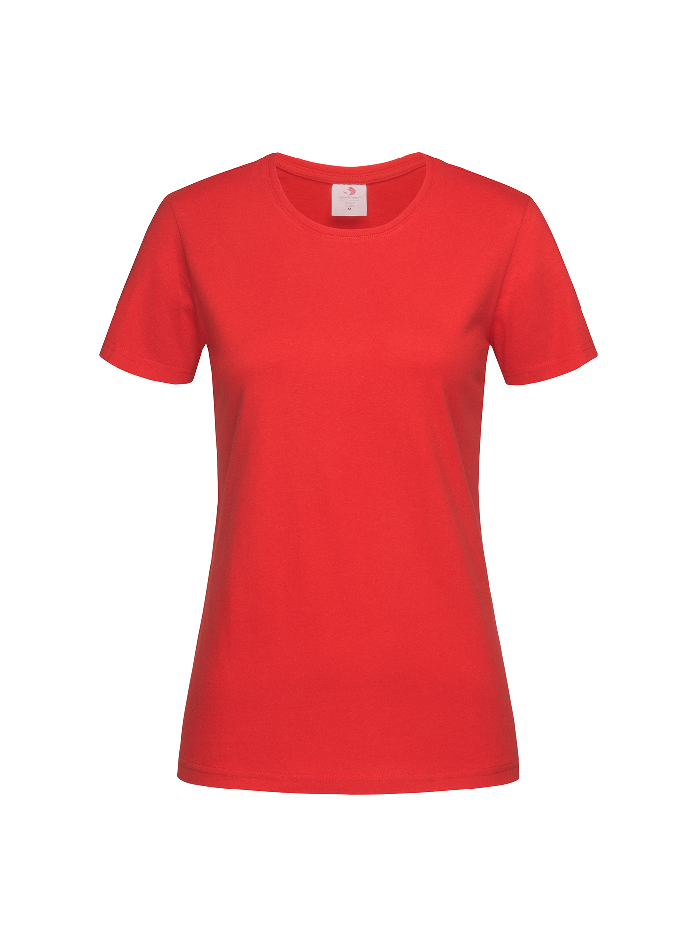 Dámské tričko Stedman Fitted - Červená XS