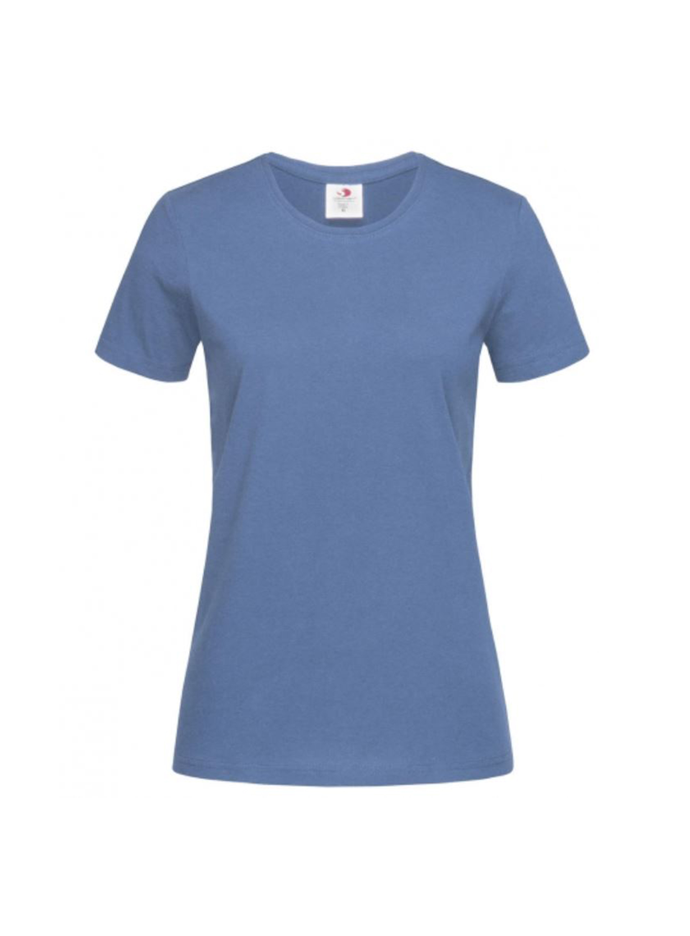Dámské tričko Stedman Fitted - Ocelově modrá S