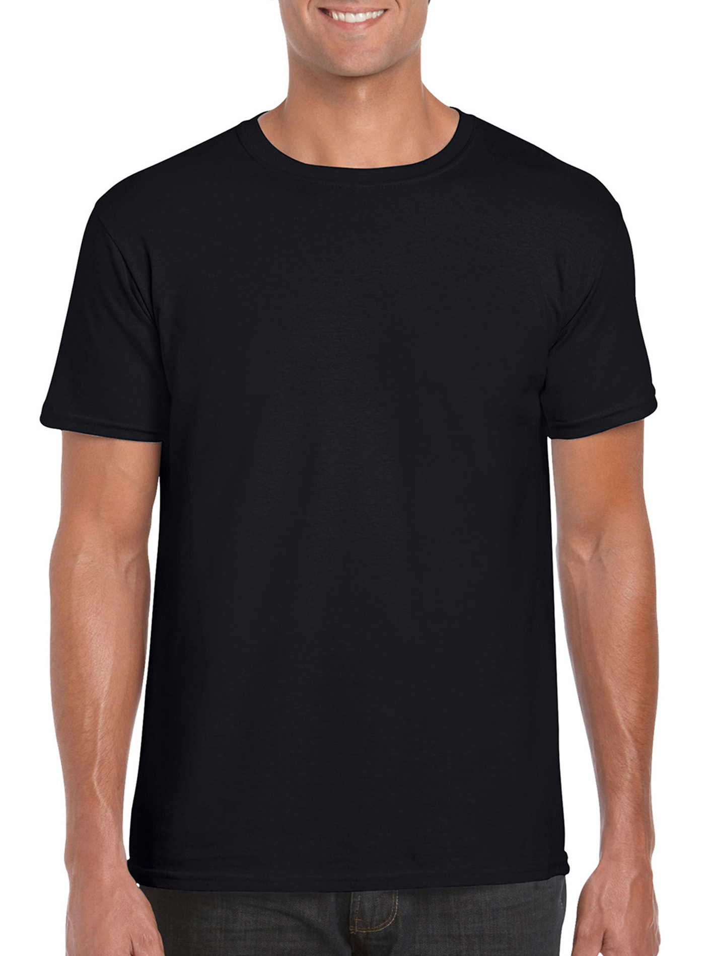 Pánské tričko Gildan Softstyle - Černá M