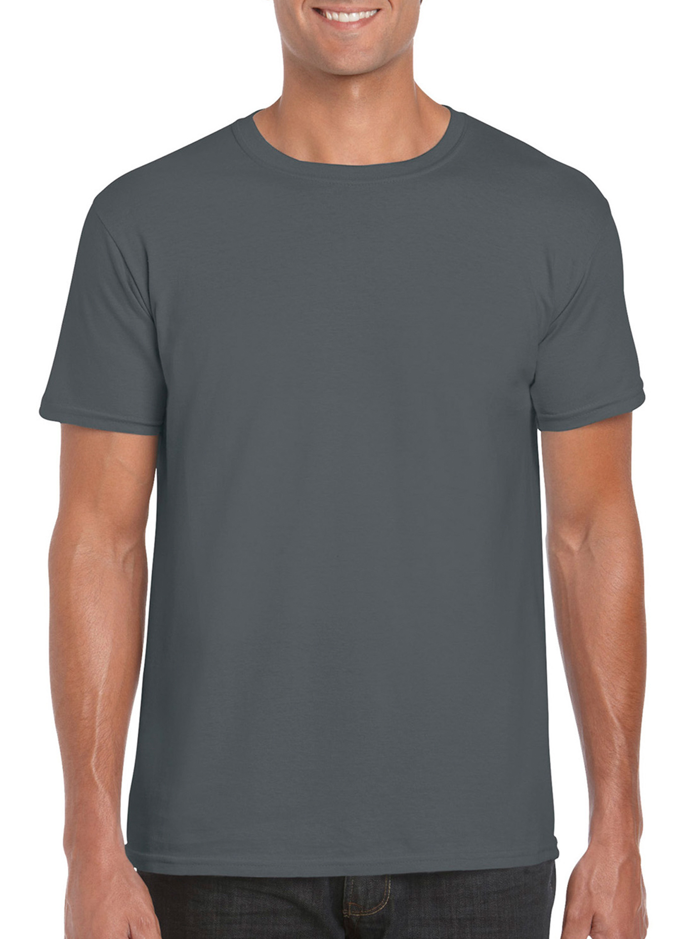 Pánské tričko Gildan Softstyle - Tmavě šedá XL