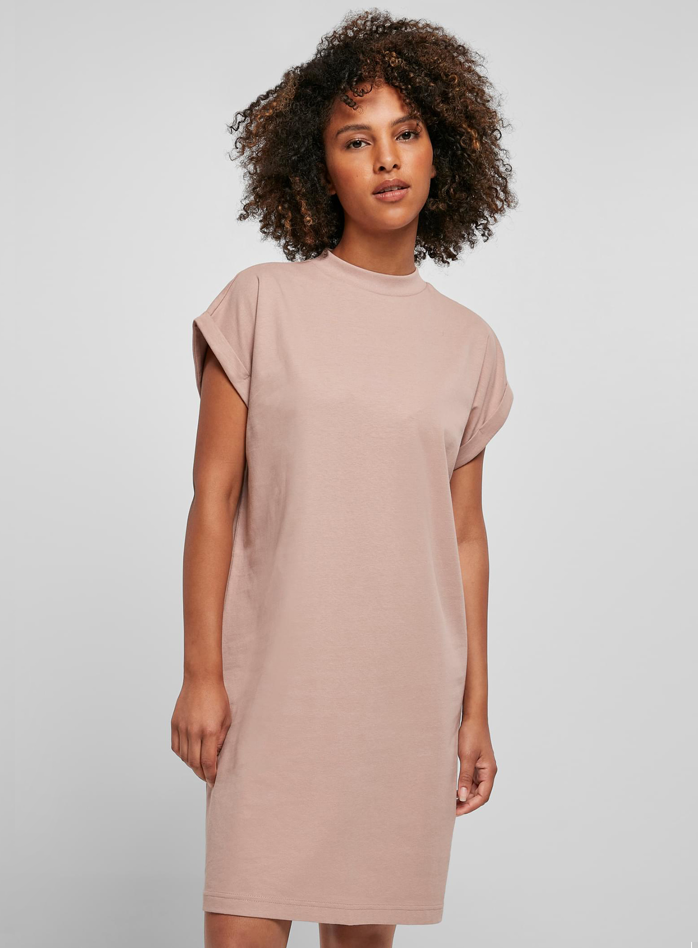 Dámské šaty Builted - Růžový soumrak XL
