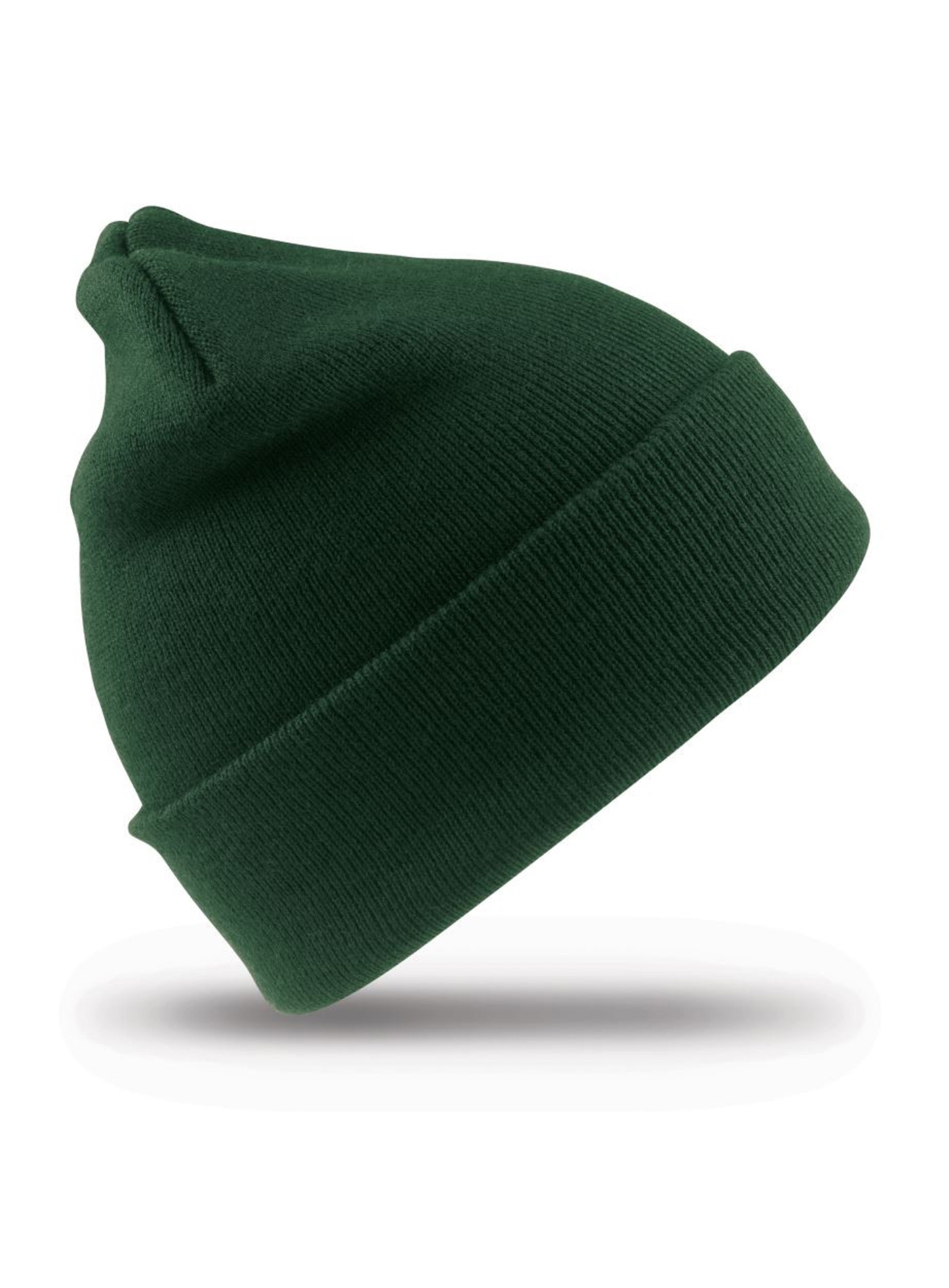 Zimní čepice Esentials - Lahvově zelená univerzal
