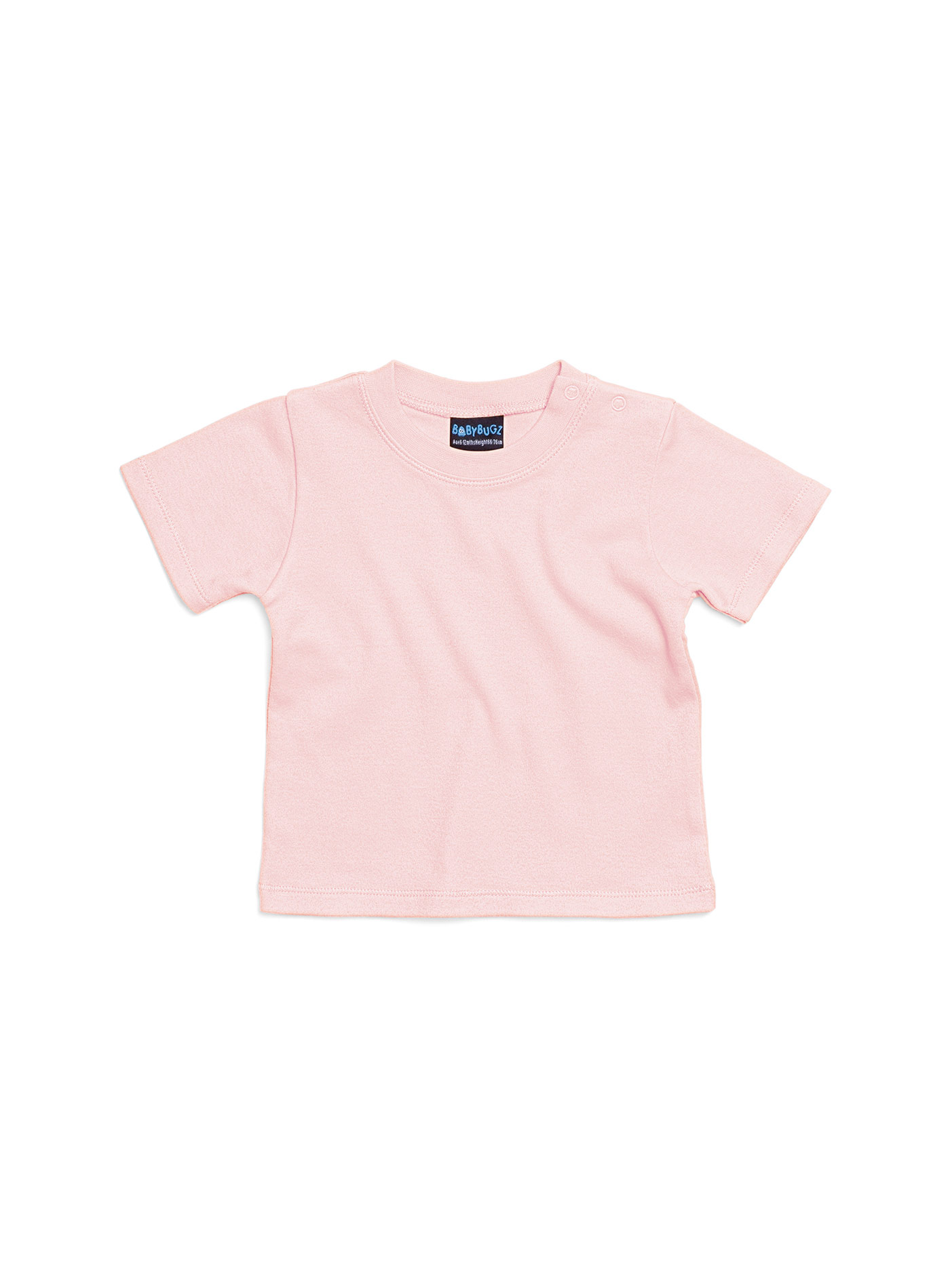 Dětské bavlněné tričko Babybugz - Starorůžová 18-24m