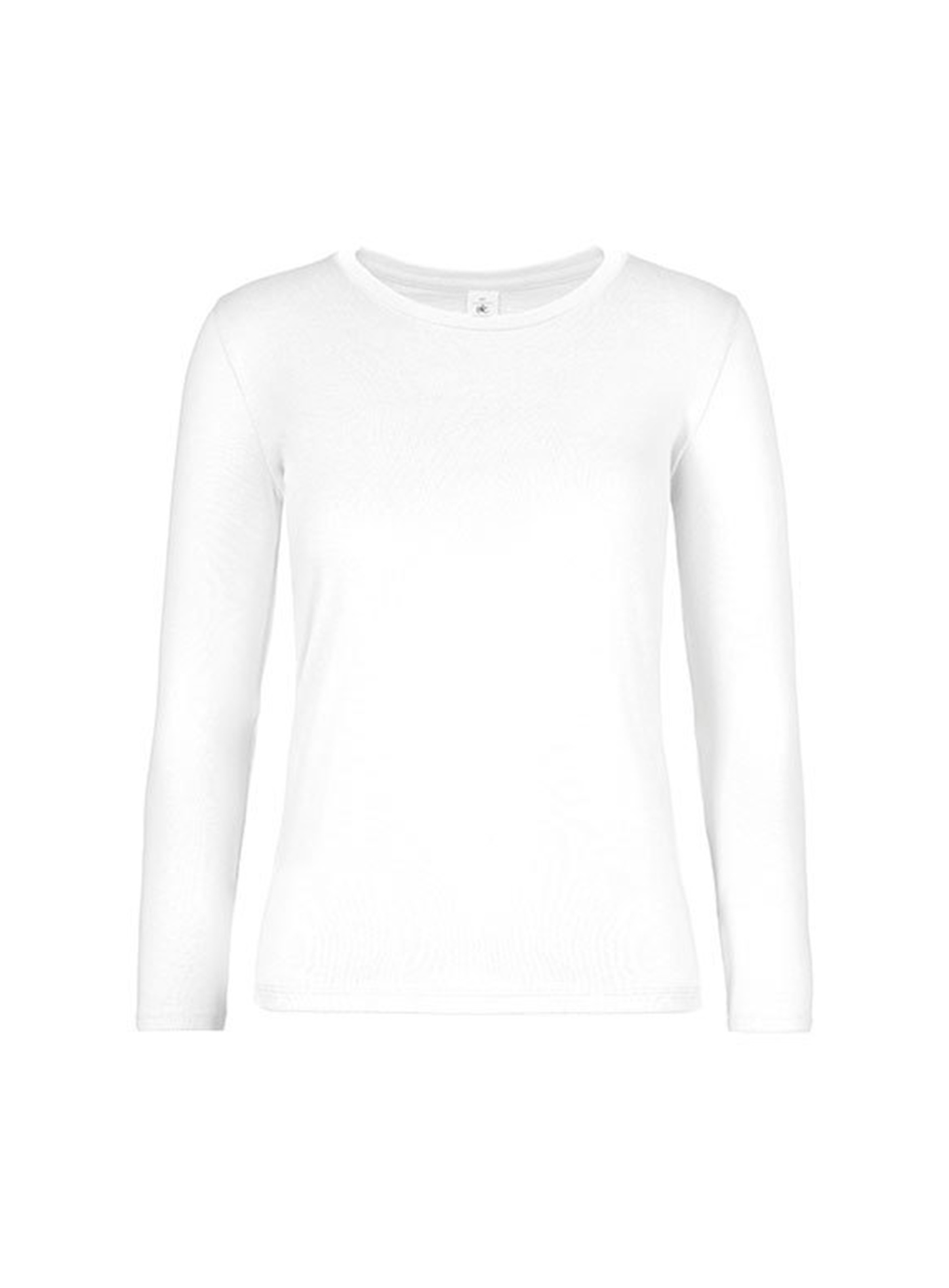 Dámské tričko s dlouhým rukávem B&C Collection - Bílá 3XL