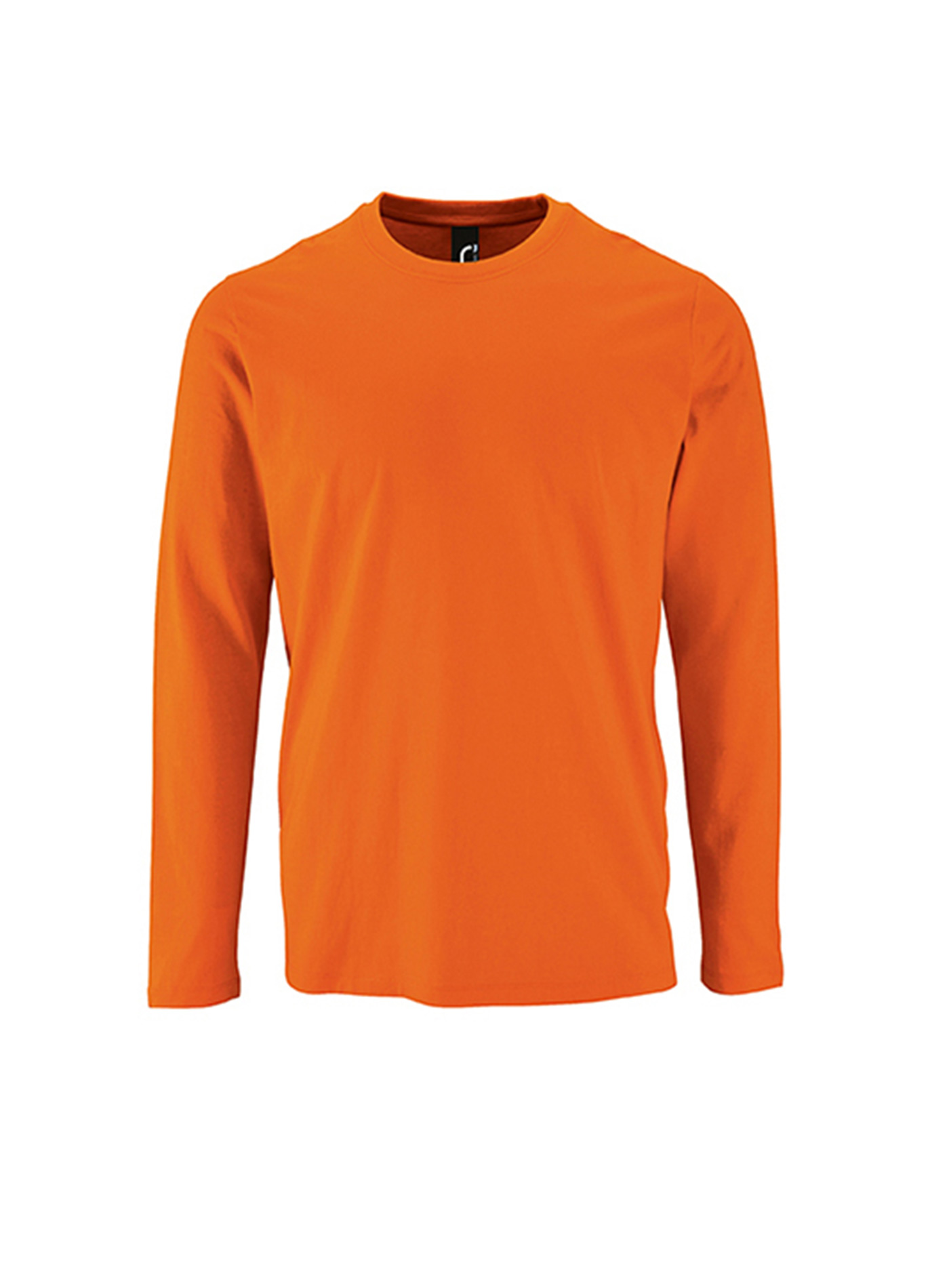 Pánské tričko s dlouhým rukávem SOL´S Imperial - Oranžová M