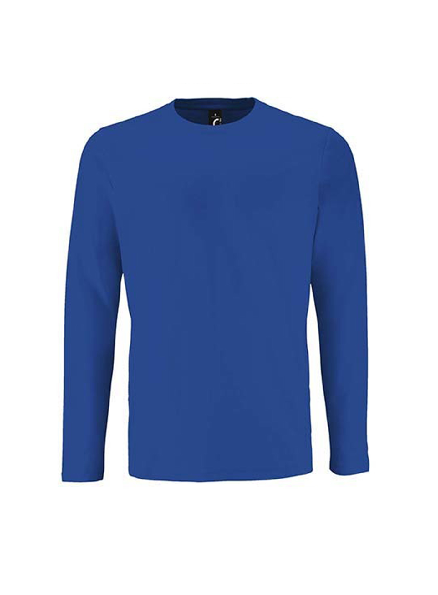Pánské tričko s dlouhým rukávem SOL´S Imperial - Královská modrá XL